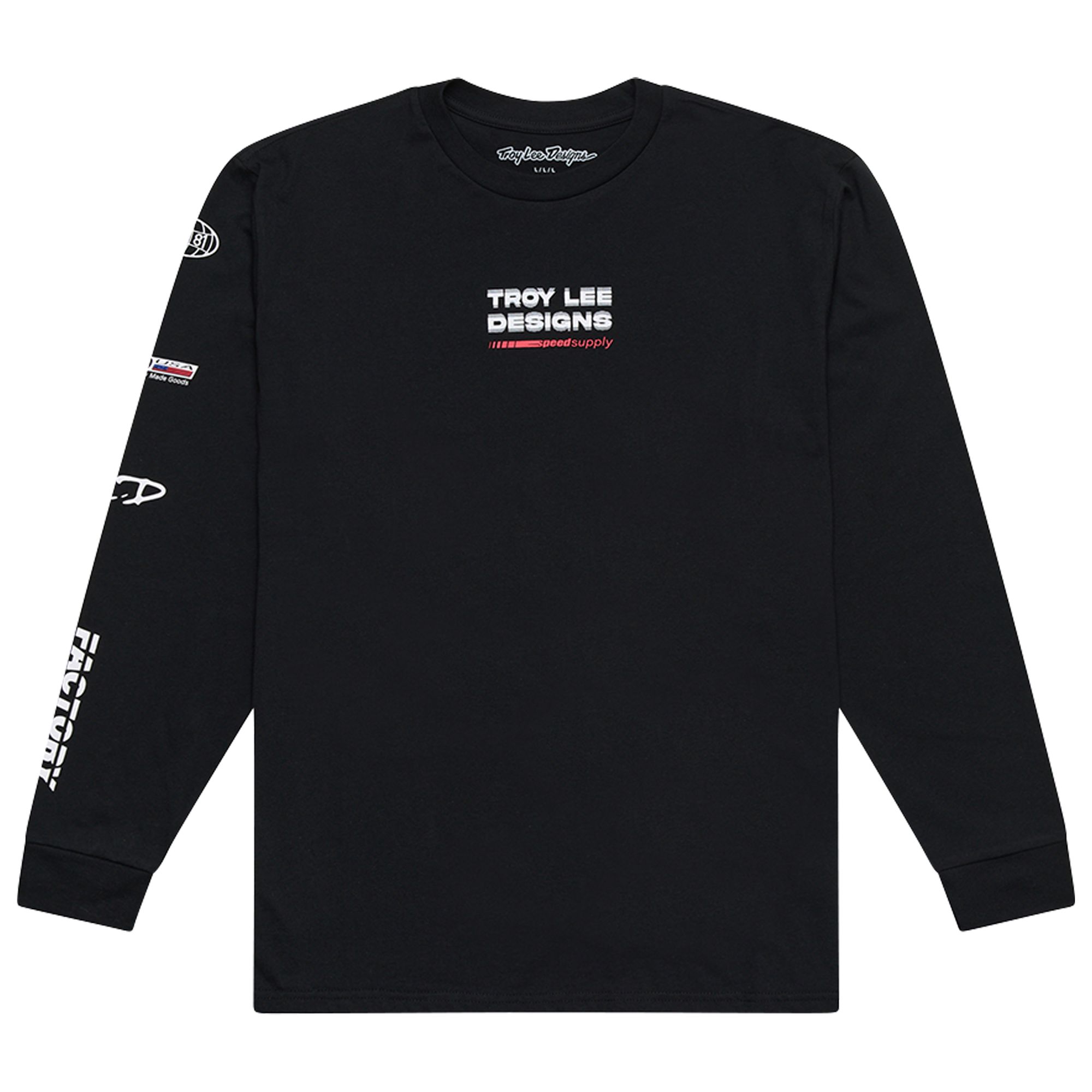 TLD TRIKO S DLOUHÝM RUKÁVEM FACTORY BLACK (72981801) 2XL
