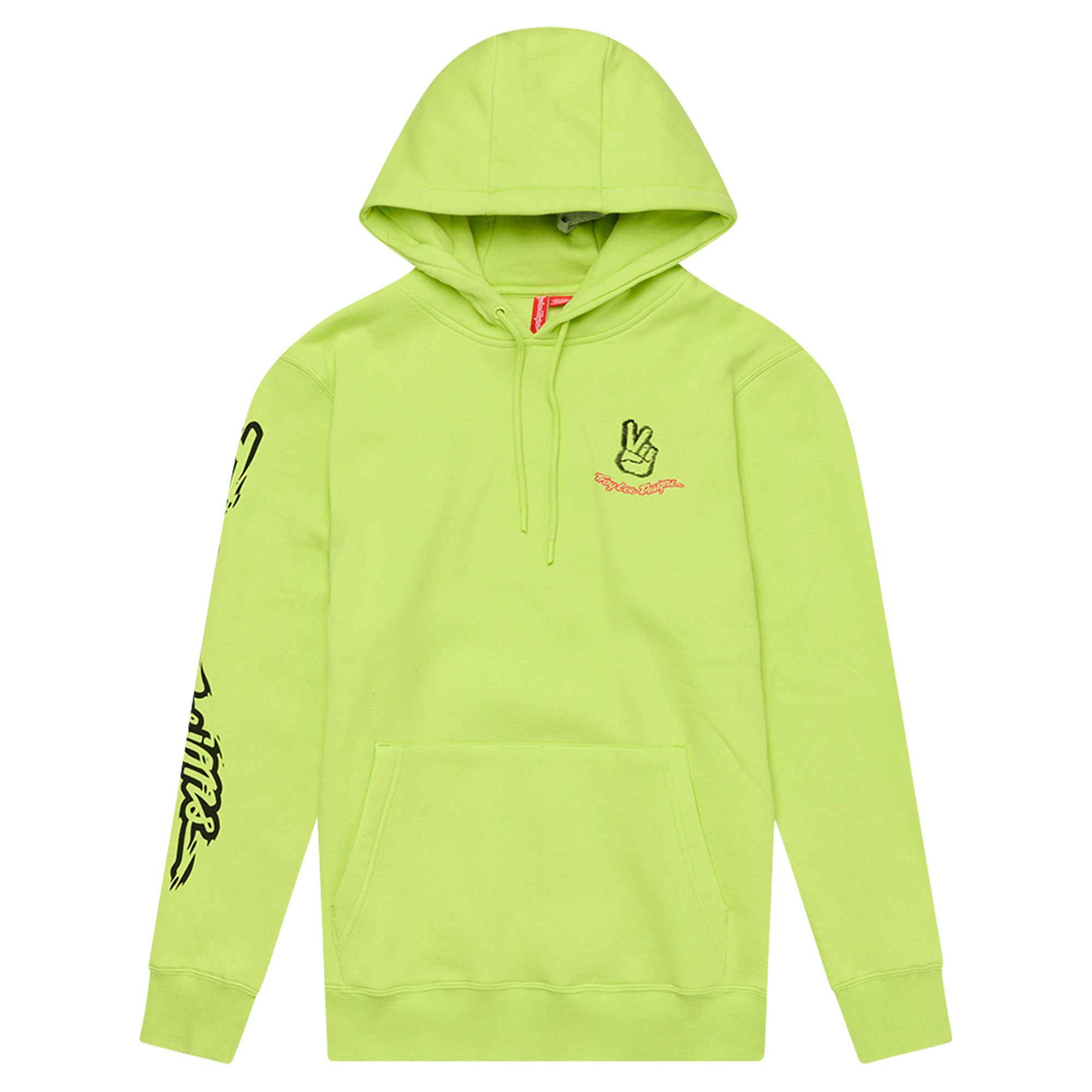 TLD MIKINA PEACE OUT GLO YELLOW (73157301) XL