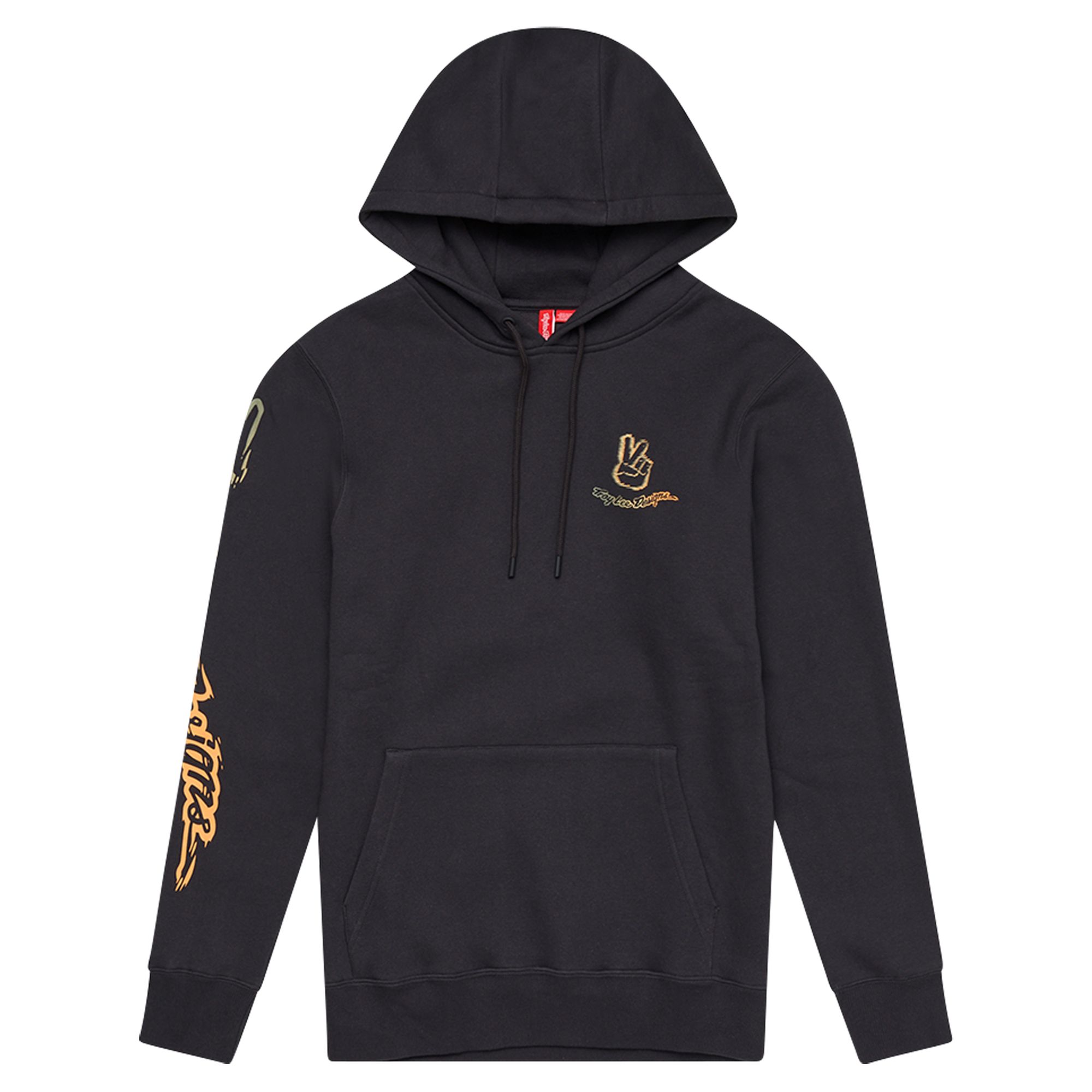 TLD MIKINA PEACE OUT CARBON (73157300) XL
