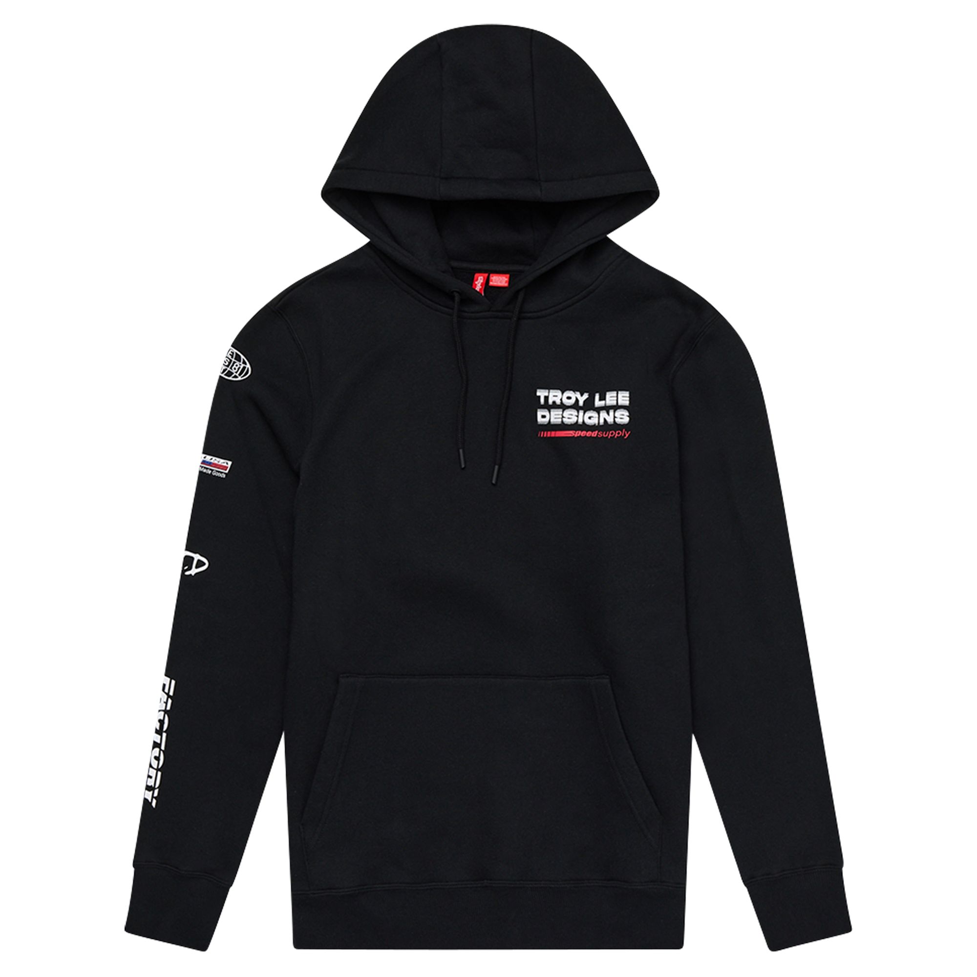 TLD MIKINA FACTORY BLACK (73181800) XL