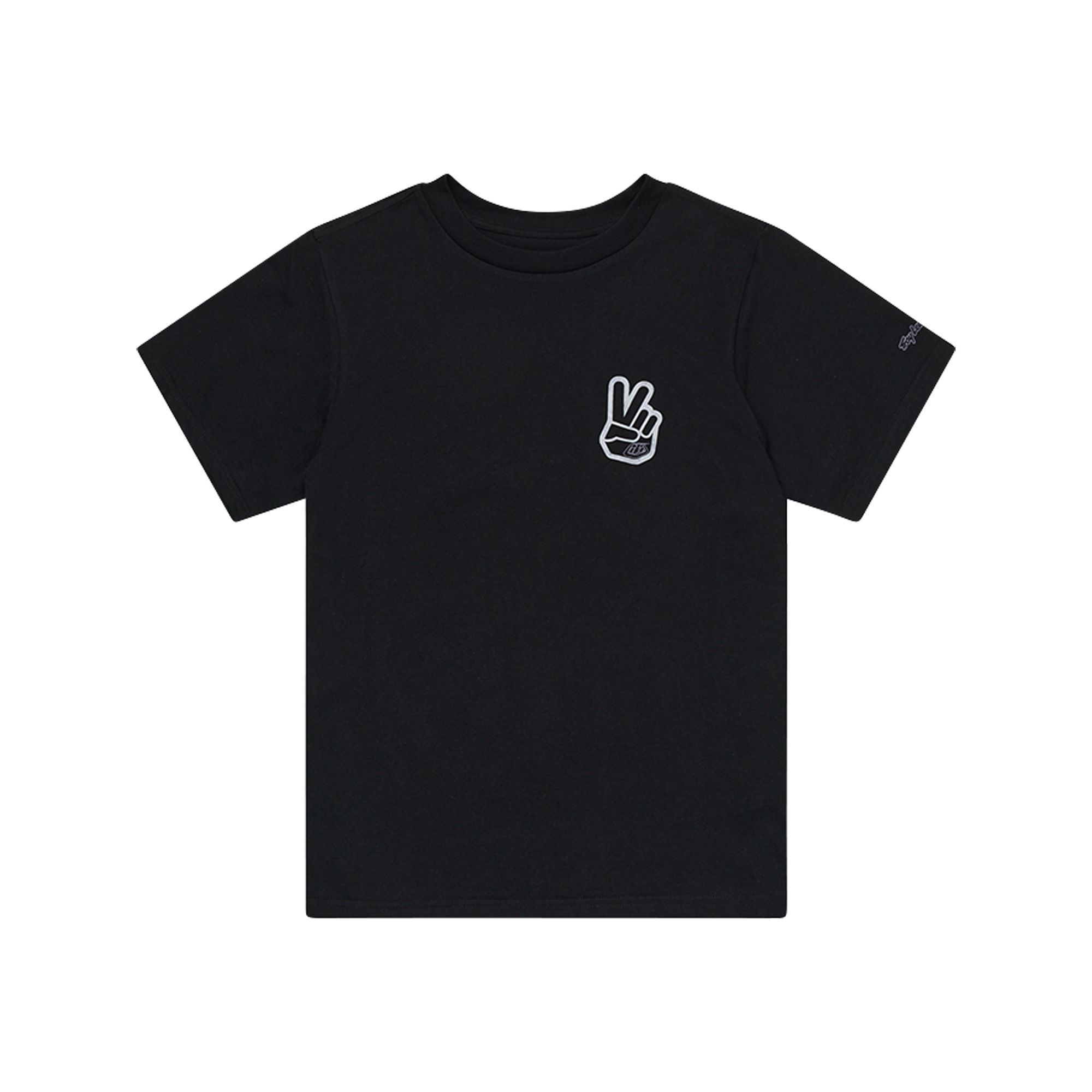 TLD DÁMSKÉ TRIKO S KRÁTKÝM RUKÁVEM PEACE OUT BLACK (75357305) L