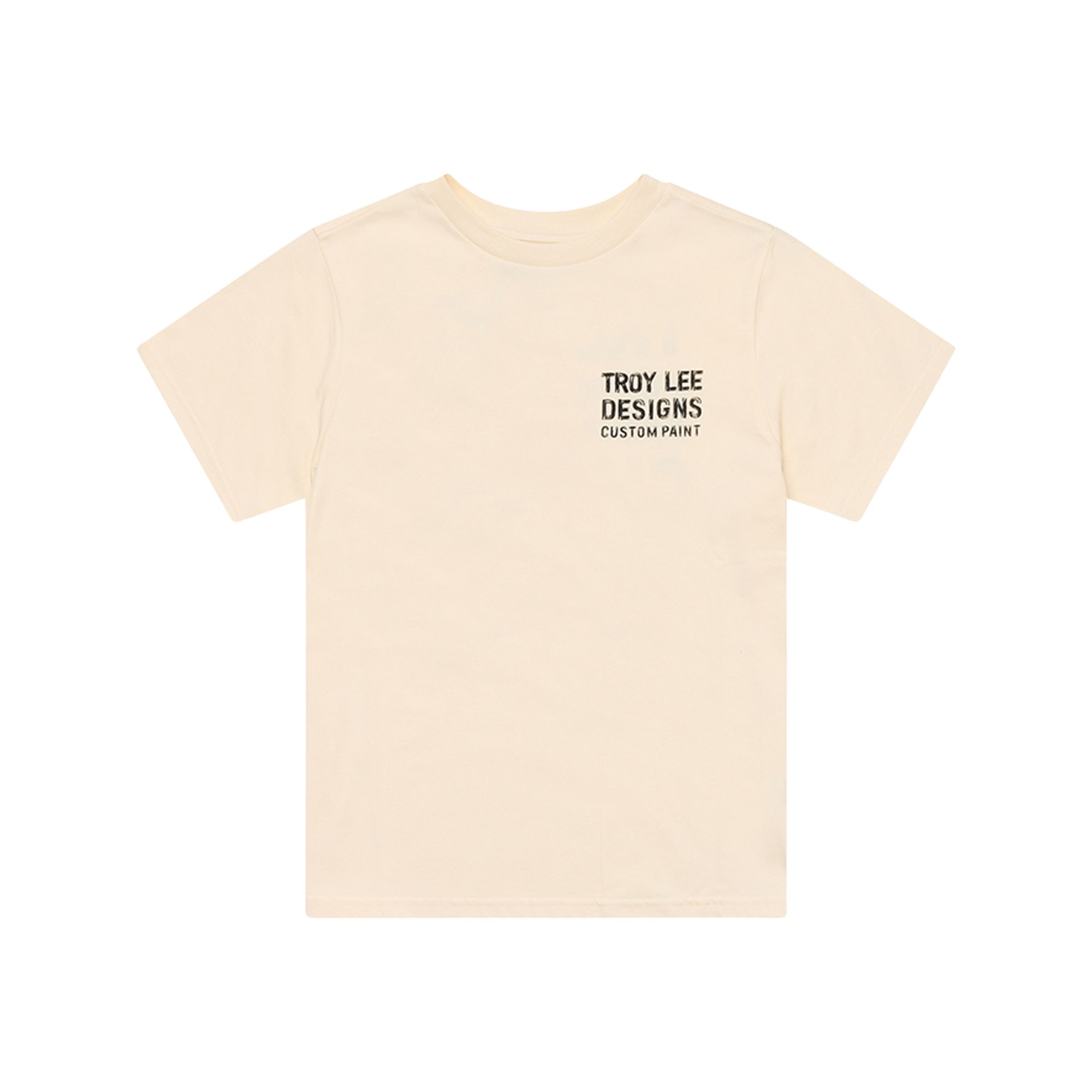 TLD DÁMSKÉ TRIKO S KRÁTKÝM RUKÁVEM PAINT SHOP VINTAGE WHITE (75372900) S