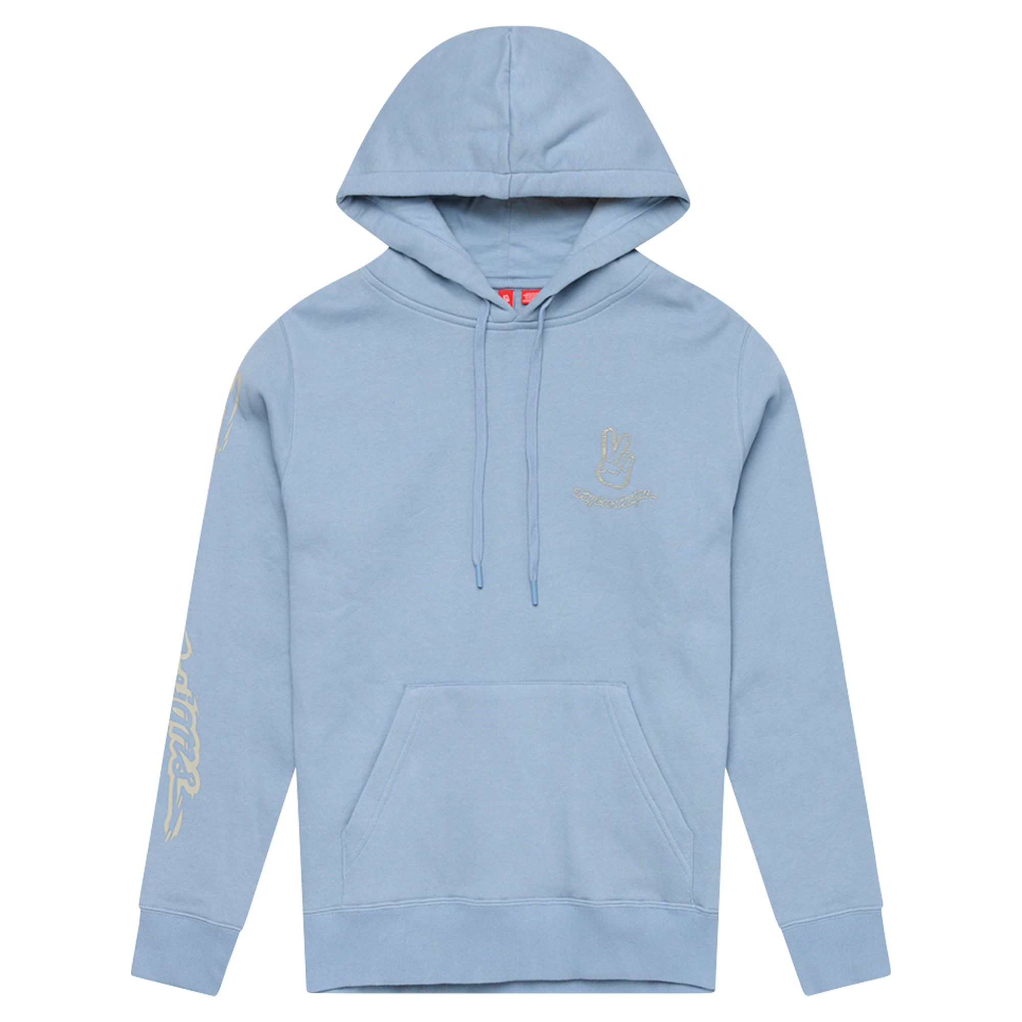 TLD DÁMSKÁ MIKINA PEACE OUT SMOKE BLUE (76357302) XL