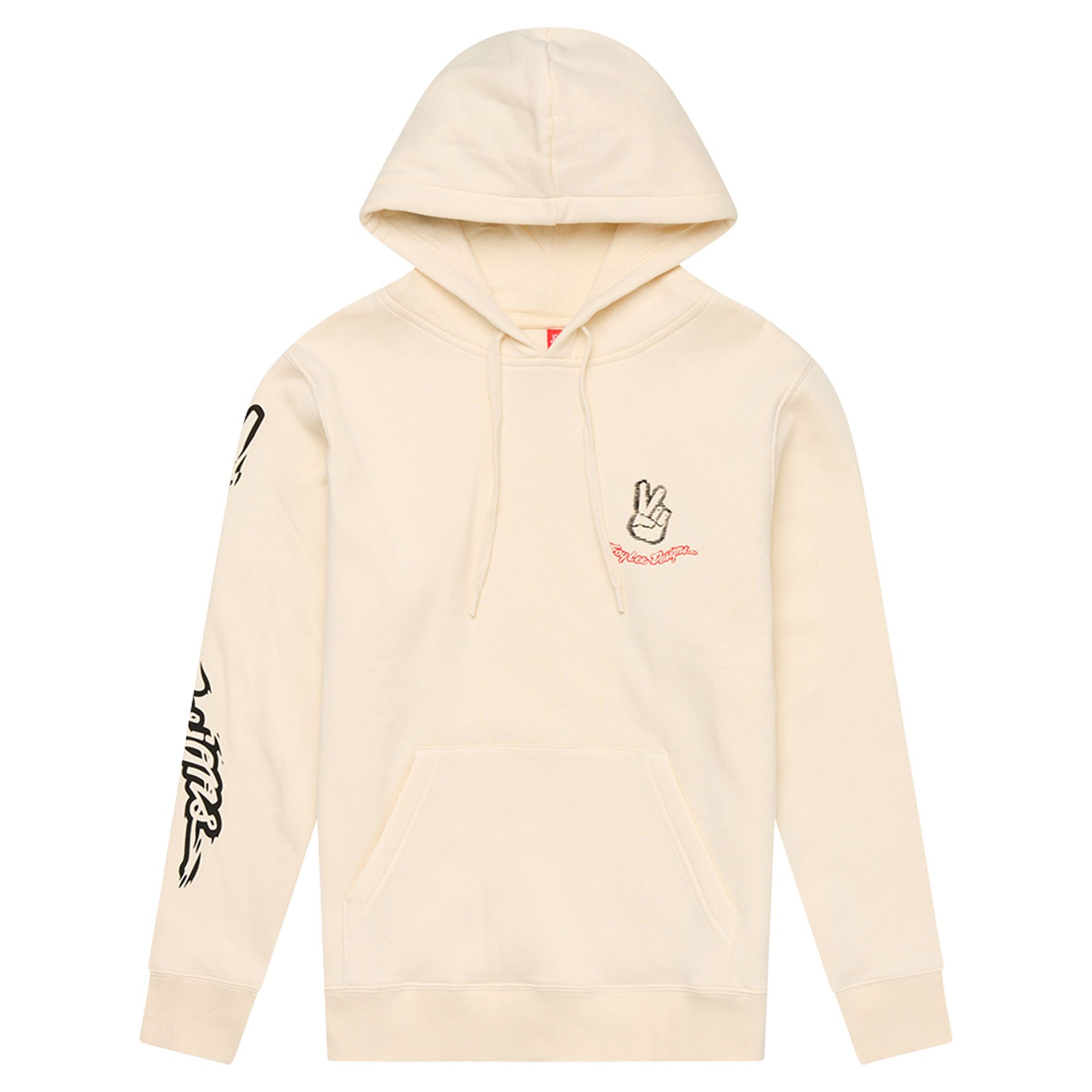 TLD DÁMSKÁ MIKINA PEACE OUT VINTAGE WHITE (76357301) S