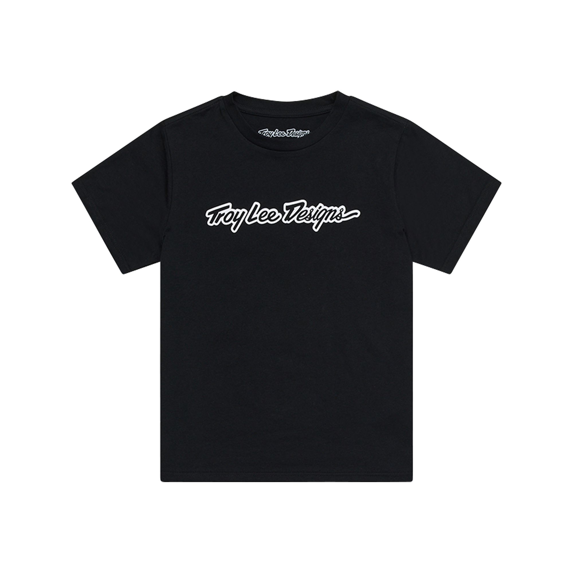 TLD DĚTSKÉ TRIKO S KRÁTKÝM RUKÁVEM SIGNATURE BLACK (72491701) M
