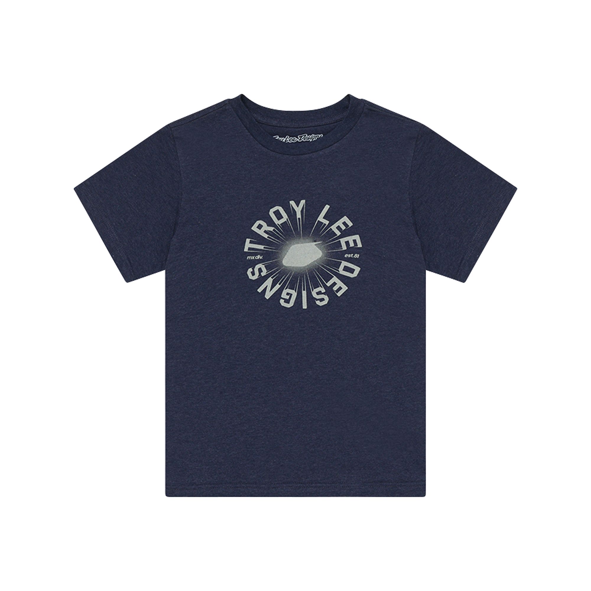 TLD DĚTSKÉ TRIKO S KRÁTKÝM RUKÁVEM ROTATION NAVY HEATHER (72473001) XL