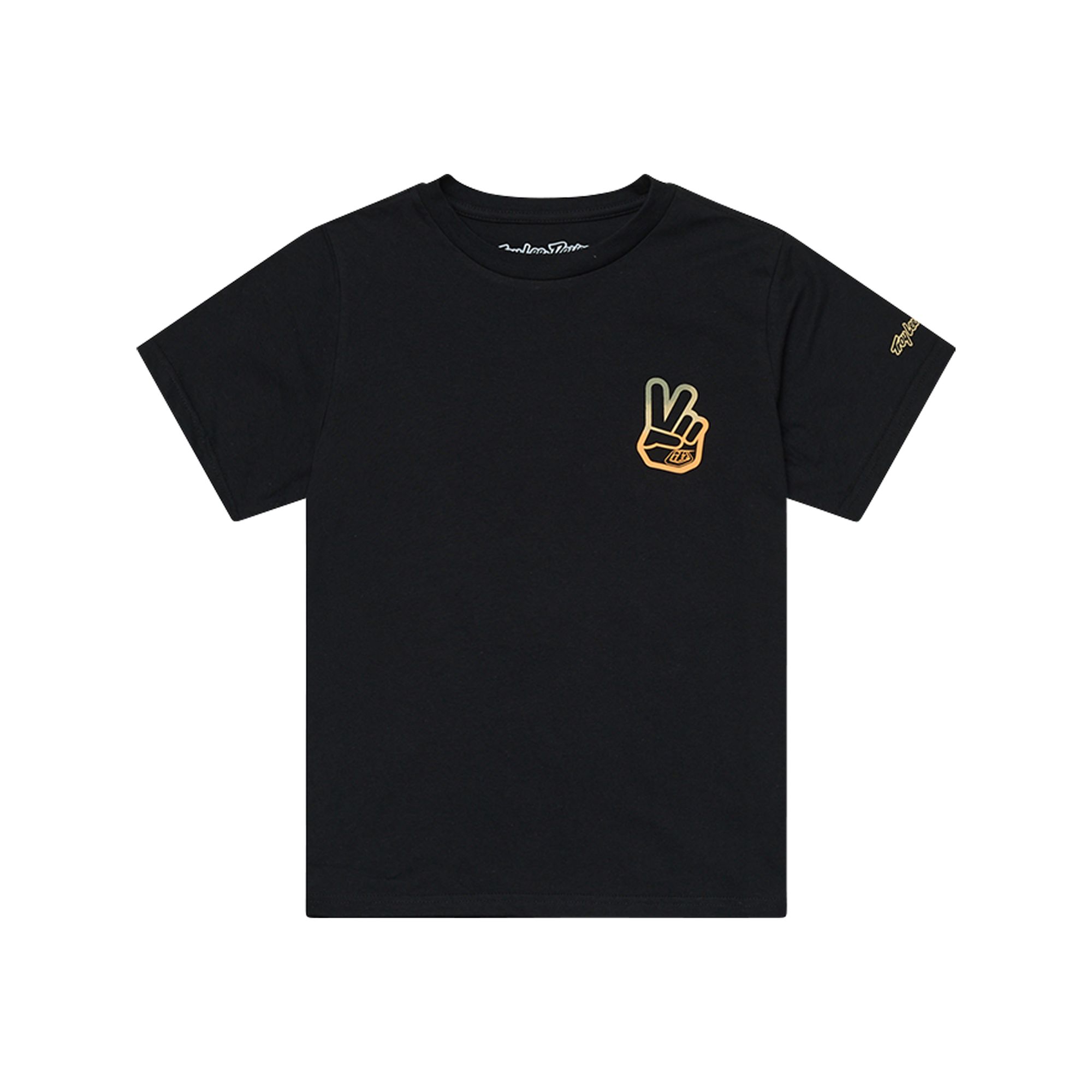 TLD DĚTSKÉ TRIKO S KRÁTKÝM RUKÁVEM PEACE OUT BLACK (72457303) L