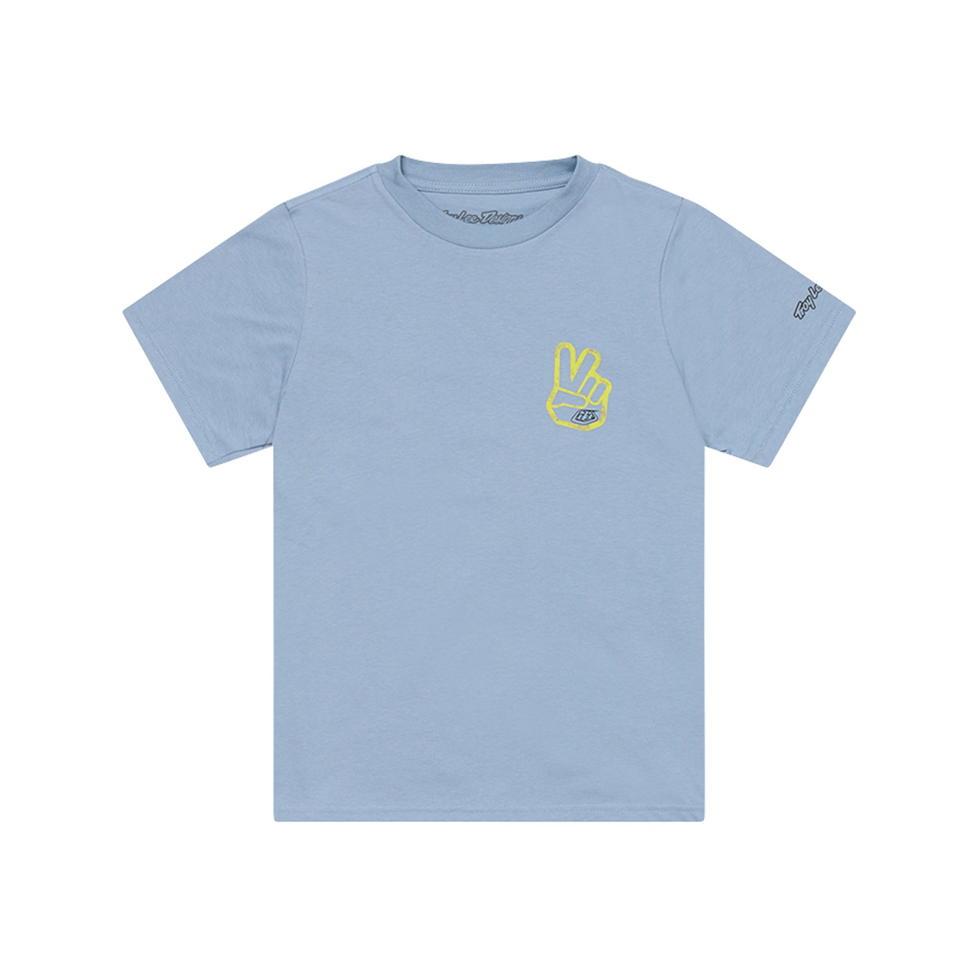 TLD DĚTSKÉ TRIKO S KRÁTKÝM RUKÁVEM PEACE OUT SMOKE BLUE (72457304) XL