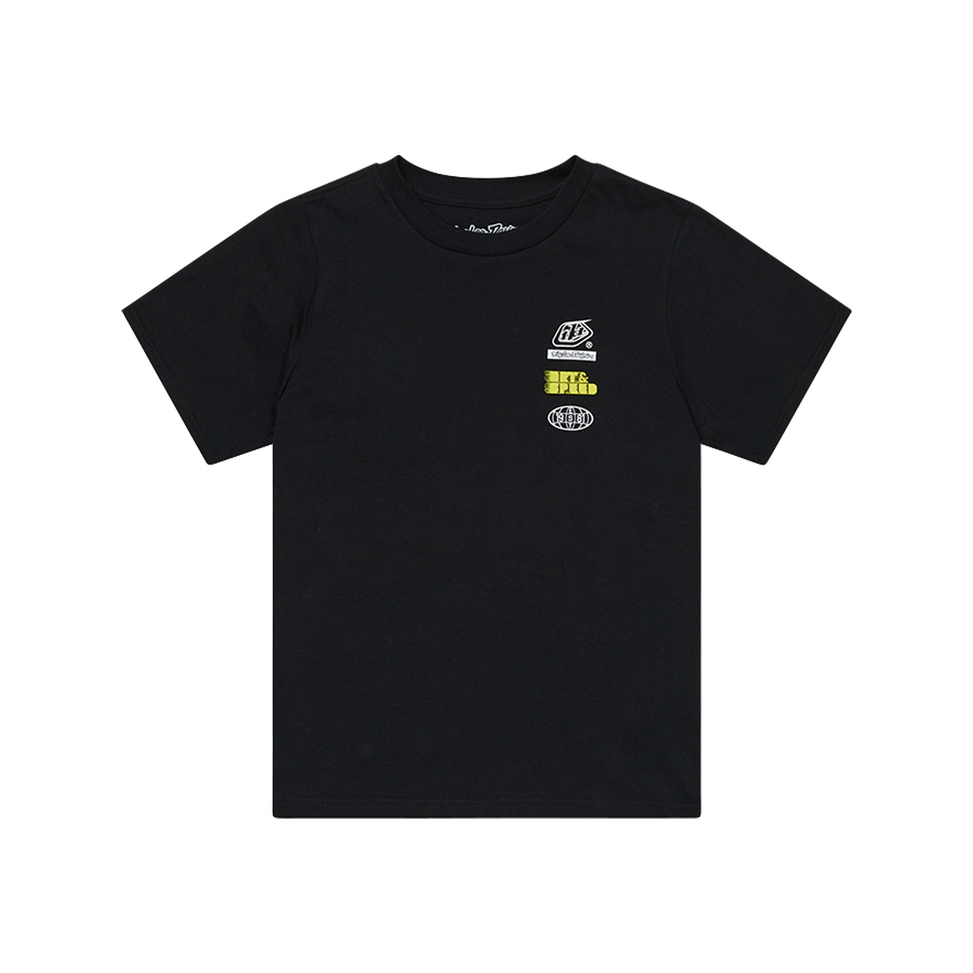 TLD DĚTSKÉ TRIKO S KRÁTKÝM RUKÁVEM OVERLOAD BLACK (72425200) L