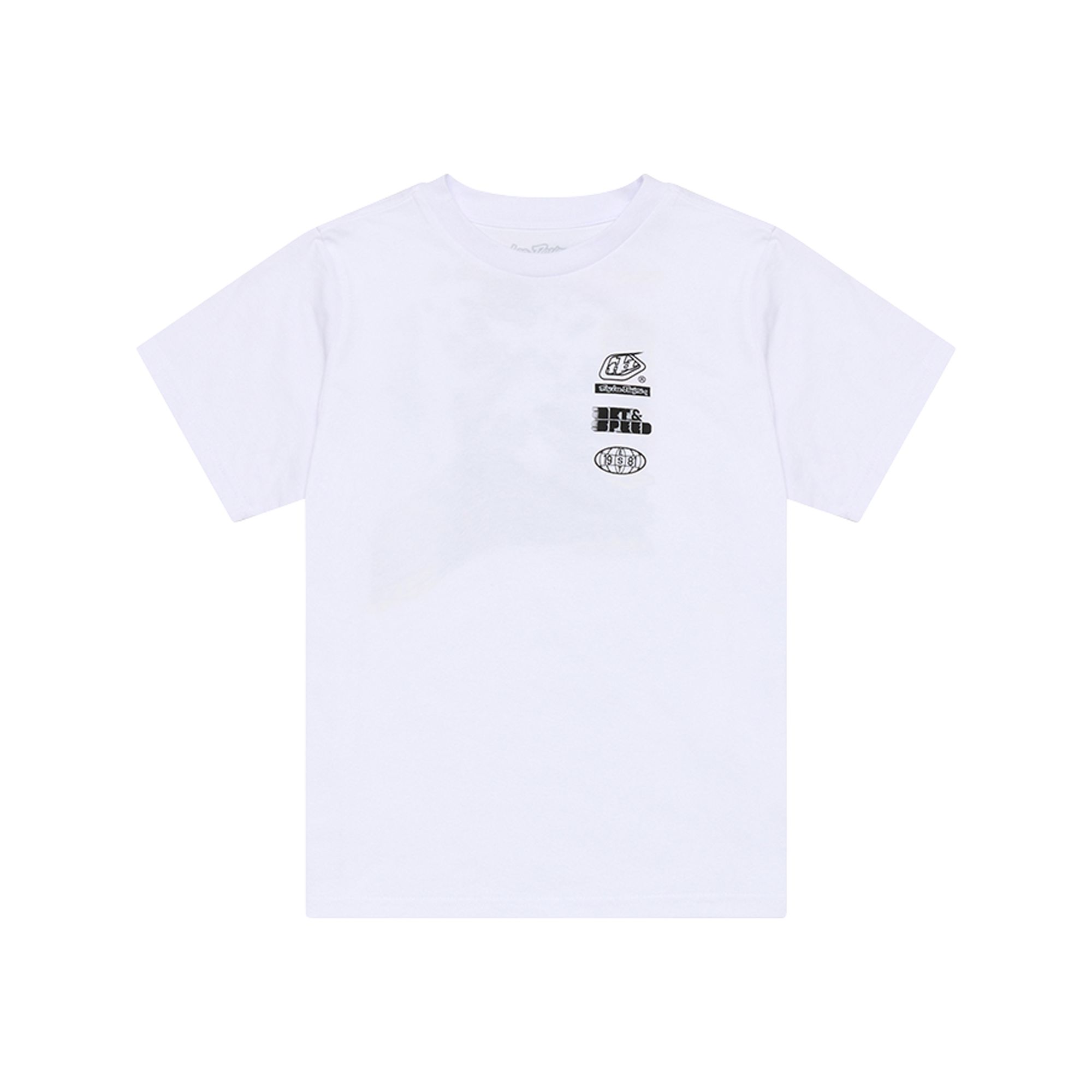 TLD DĚTSKÉ TRIKO S KRÁTKÝM RUKÁVEM OVERLOAD WHITE (72425201) XL
