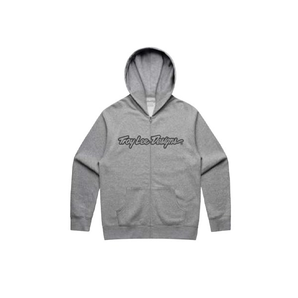 TLD MIKINA SE ZIPEM SIGNATURE GRAY HEATHER (73091701) 2XL