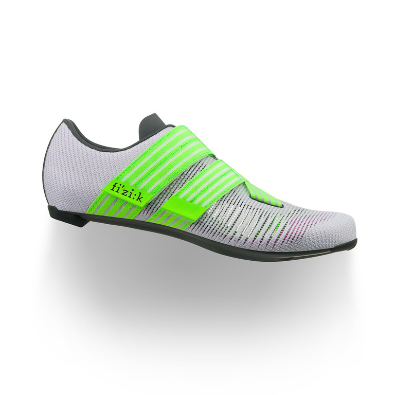 FIZIK TRETRY VENTO POWERSTRAP AEROWEAVE LIGHT VIOLET - NEON GREEN (VER3PAR1C3F5D) 43