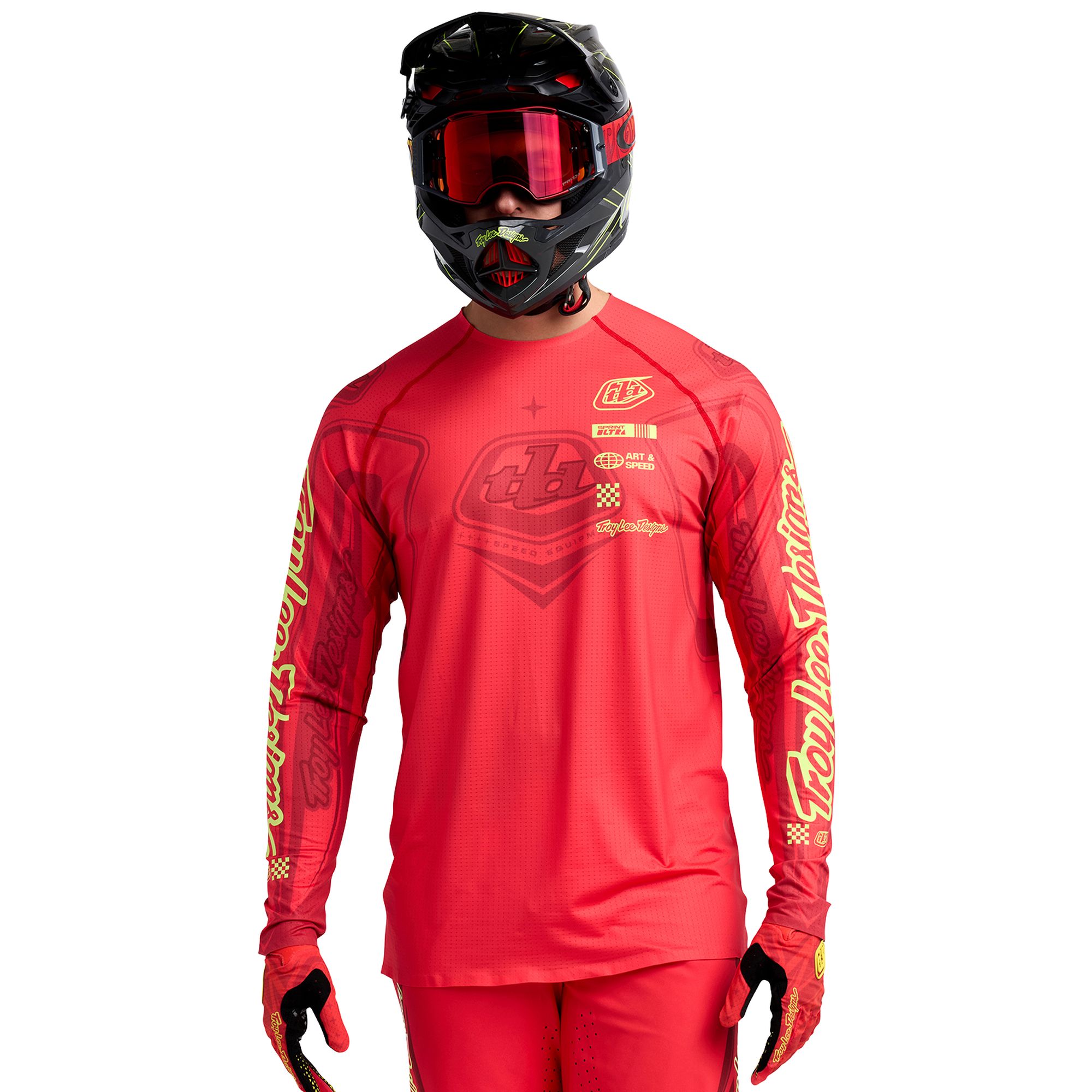 TLD DRES S DLOUHÝM RUKÁVEM SPRINT ULTRA GHOSTWING INFRA RED (35614900) L