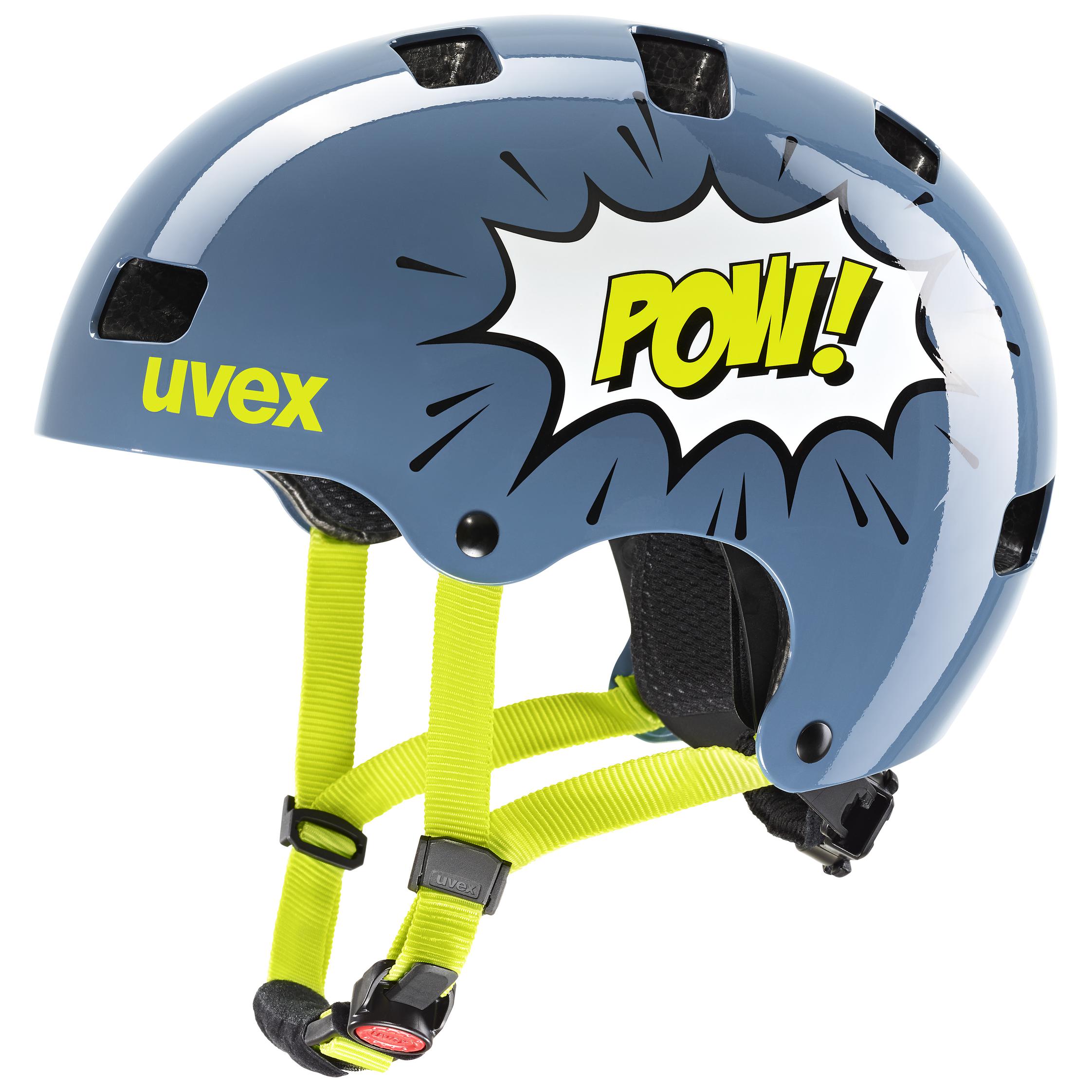 UVEX HELMA KID 3 STONE BLUE POW (S4148193900) 55-58