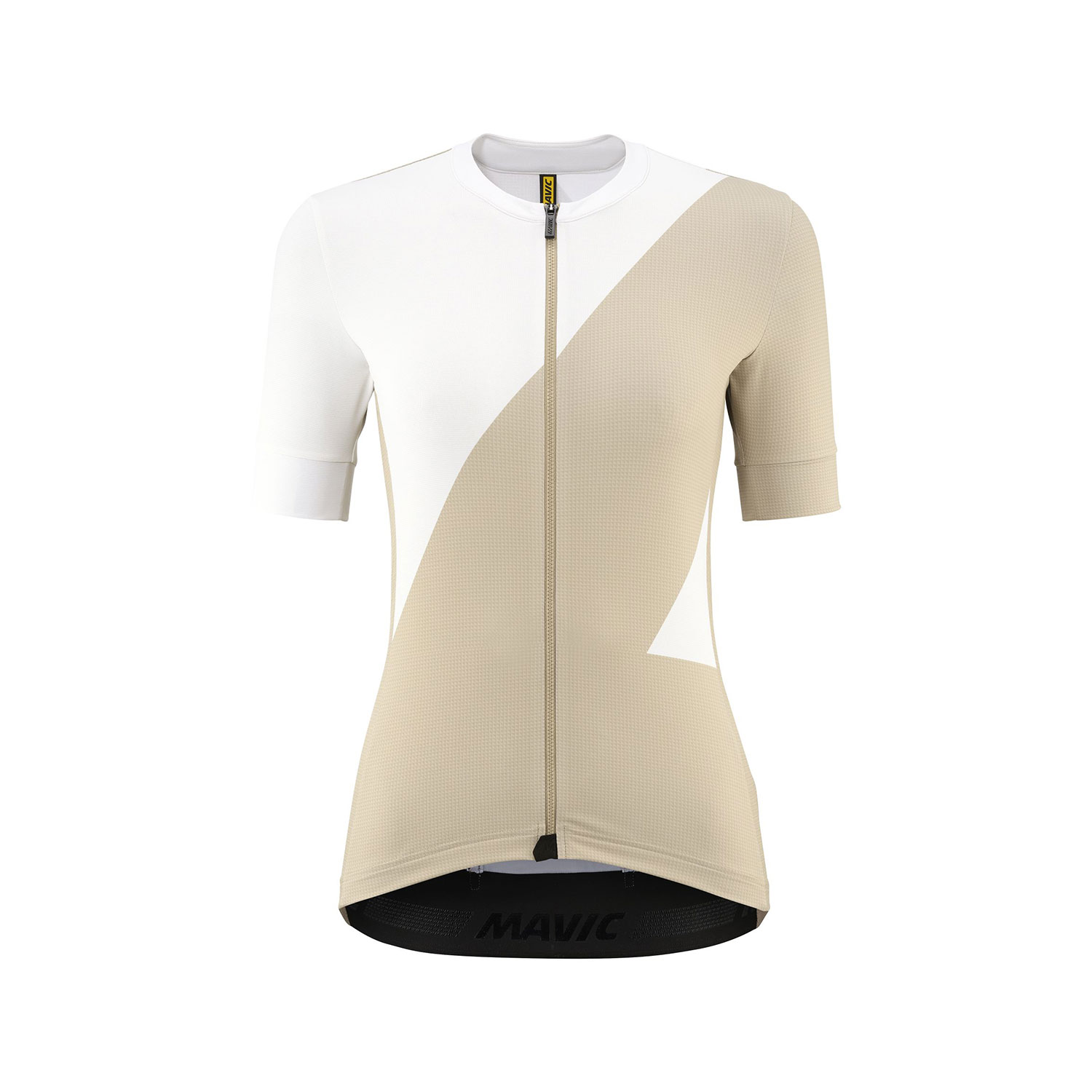 MAVIC DÁMSKÝ DRES S KRÁTKÝM RUKÁVEM AKSIUM GRAPHIC BIG M/WHITE PEPPER (T000593) M