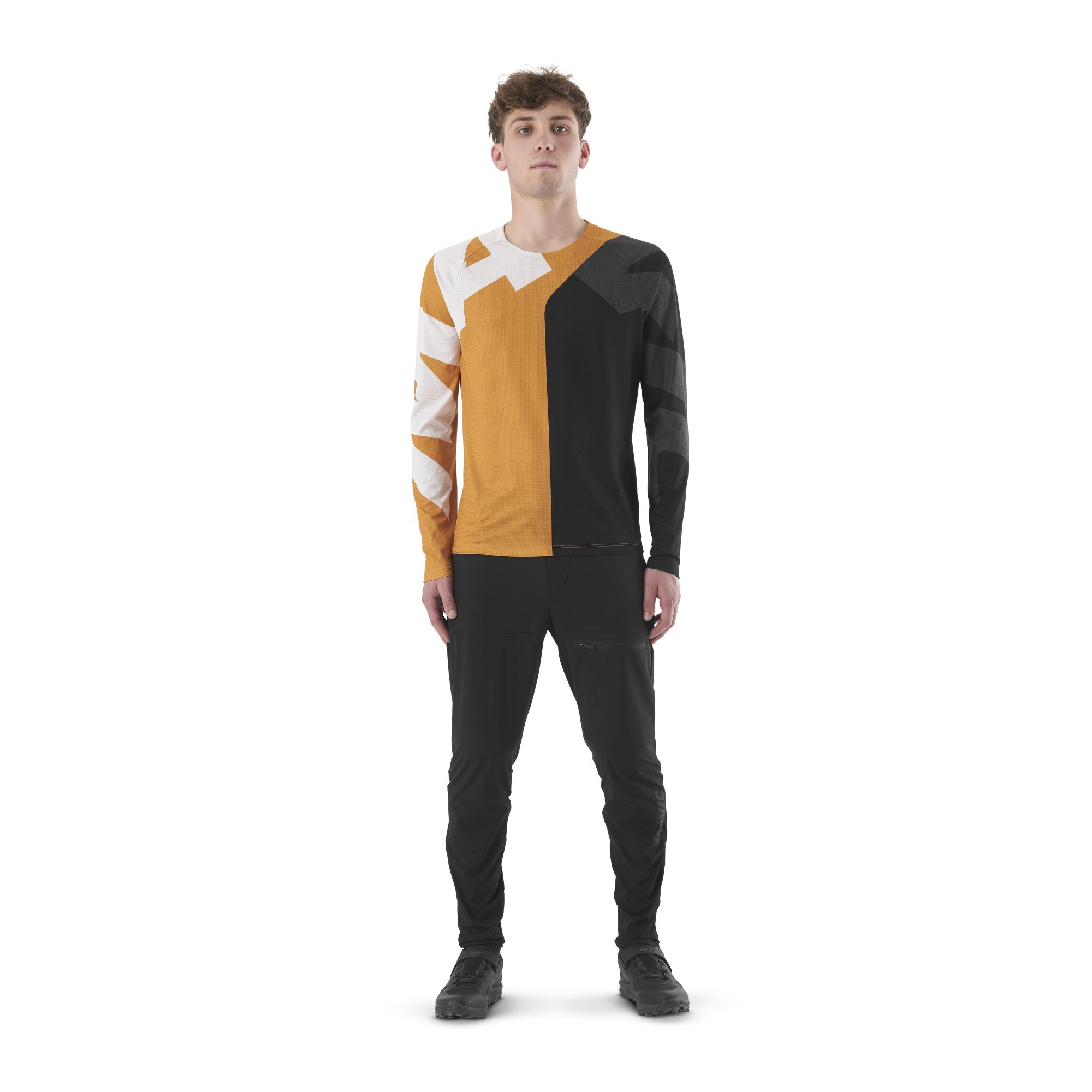 MAVIC PÁNSKÝ DRES S DLOUHÝM RUKÁVEM DEEMAX ENDURO LETTERS/MINERAL YELLOW (T000483) L
