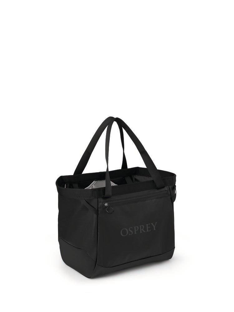 OSPREY CESTOVNÍ TAŠKA TRANSPORTER GEAR TOTE 28L RAVEN BLACK (10006492)