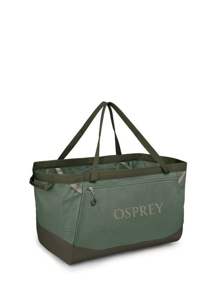 OSPREY CESTOVNÍ TAŠKA TRANSPORTER GEAR TOTE 60L PINE LEAF (10006490)