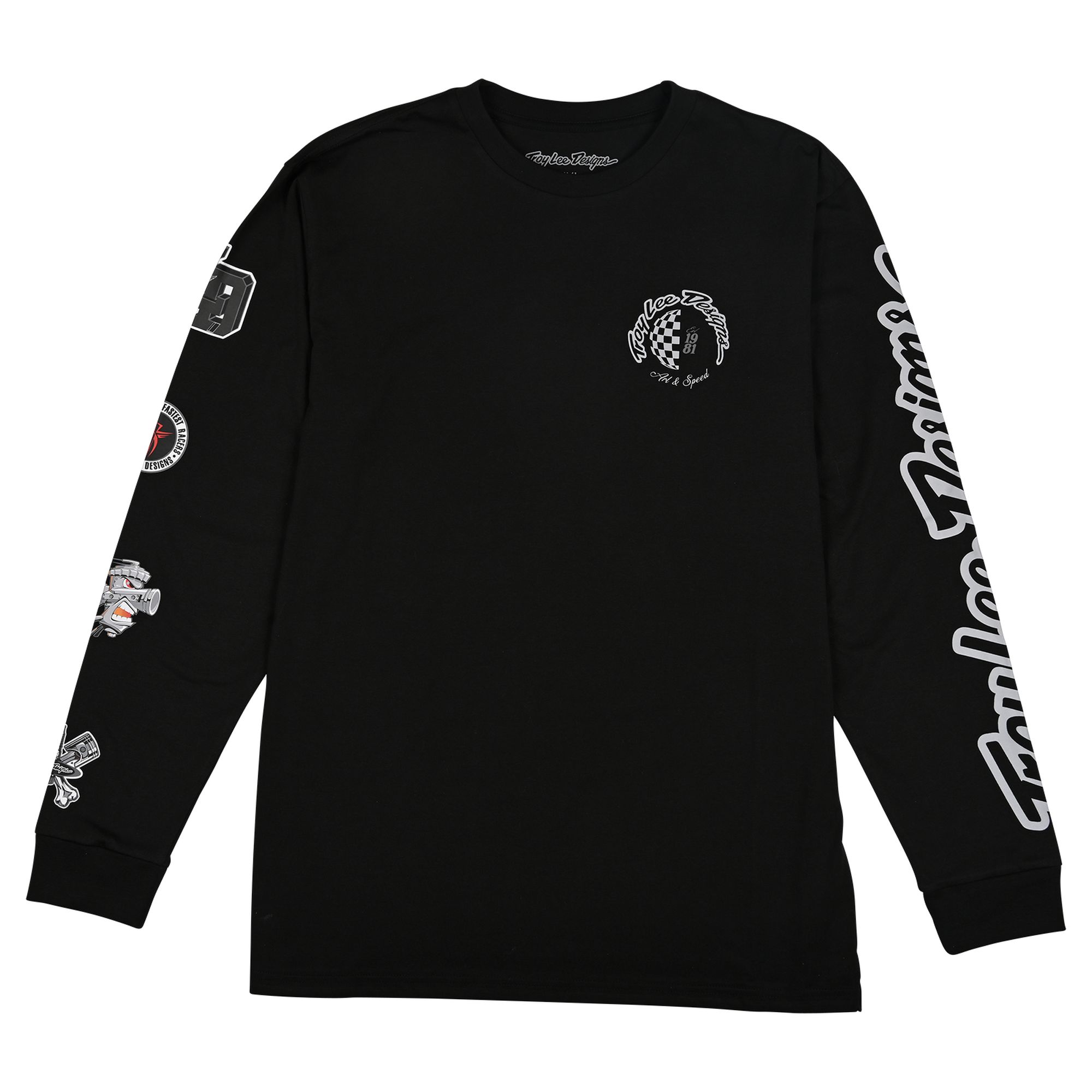 TLD TRIKO S DLOUHÝM RUKÁVEM WORLDWIDE BLACK (71088300) S