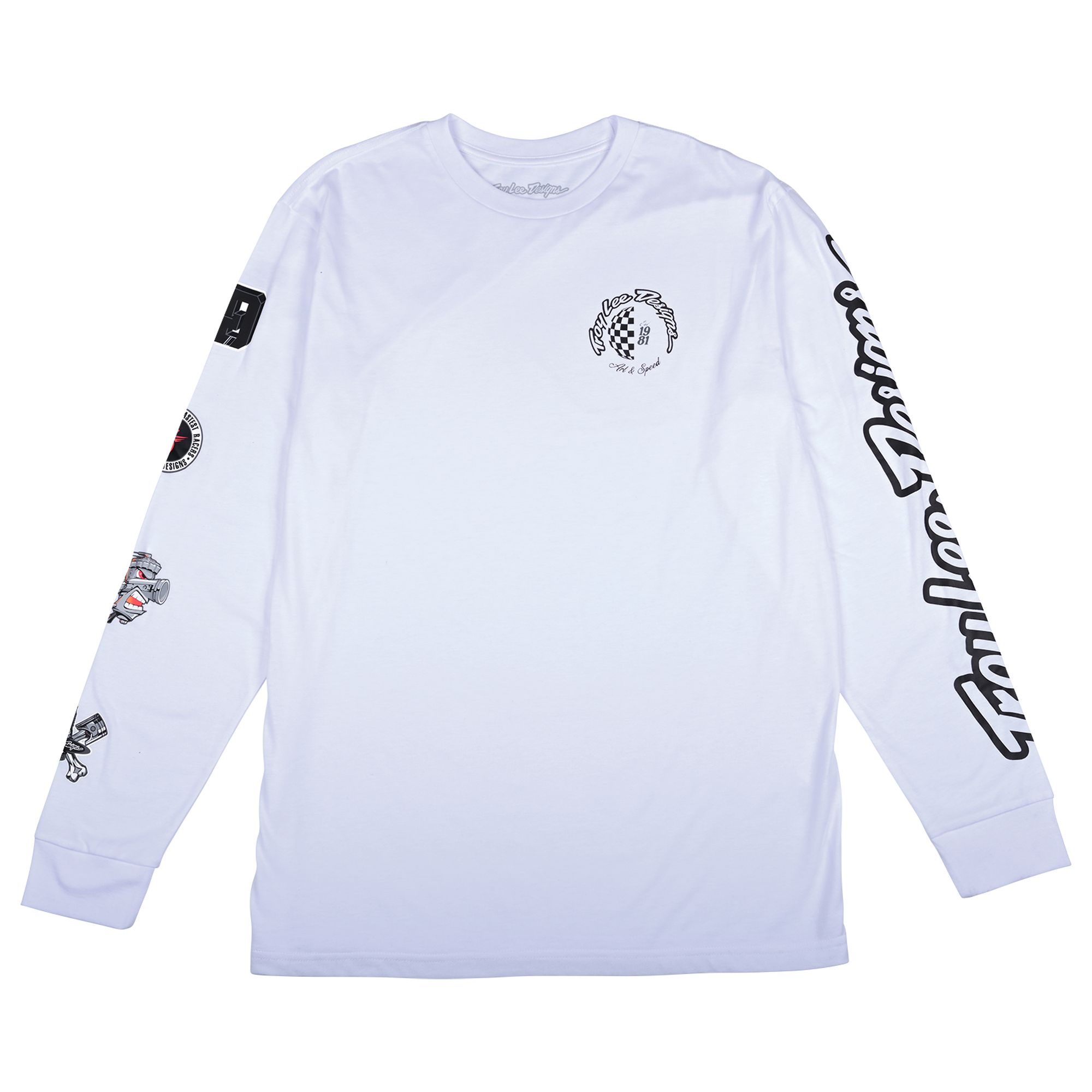 TLD TRIKO S DLOUHÝM RUKÁVEM WORLDWIDE WHITE (71088301) 2XL