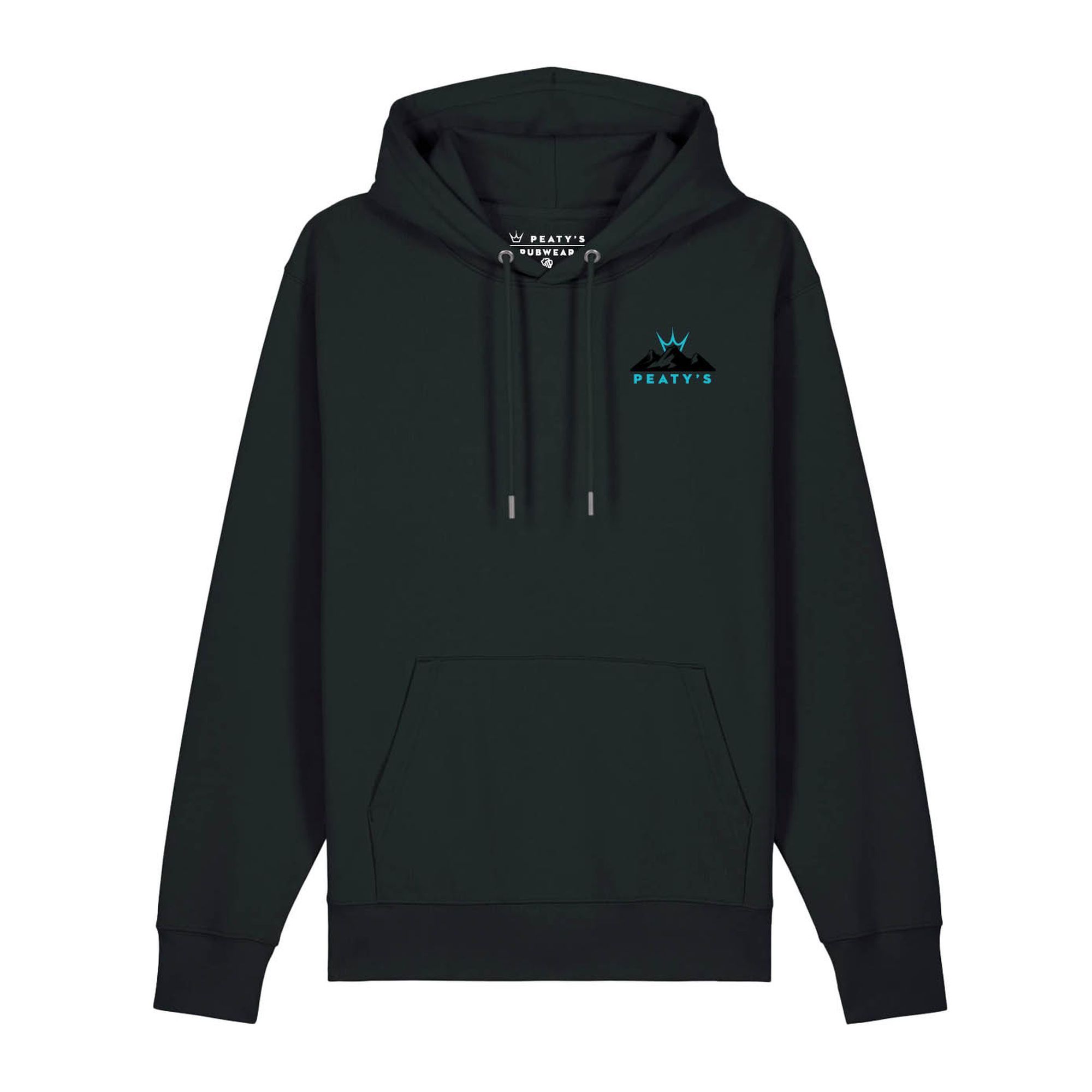 PEATY'S PUBWEAR MIKINA S KAPUCÍ SUNRISE BLACK (PPW-25-HDY-RZE-BLK) M