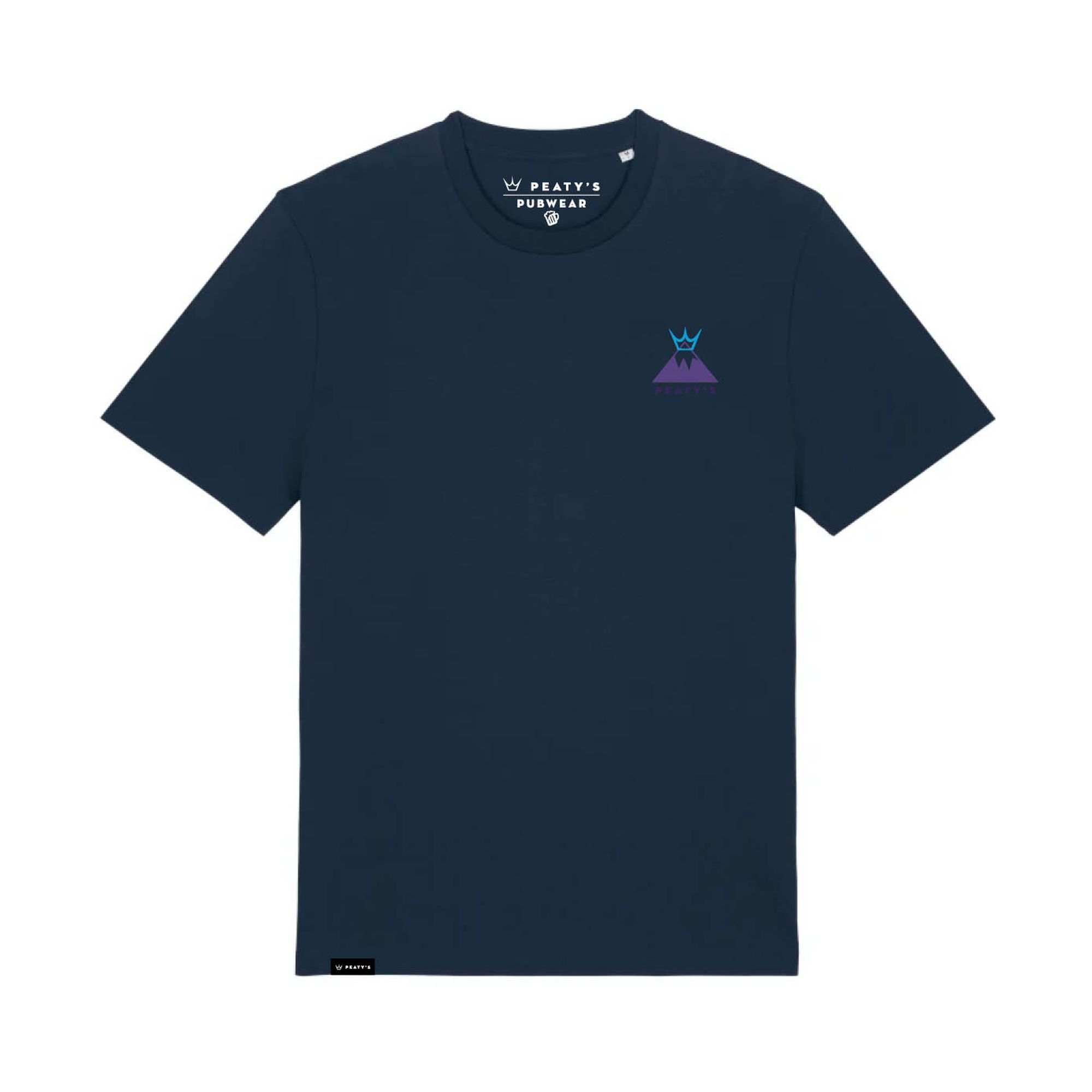 PEATY'S PUBWEAR TRIKO S KRÁTKÝM RUKÁVEM SUMMIT FRENCH NAVY (PPW-25-TEE-SMT-NVY) XL