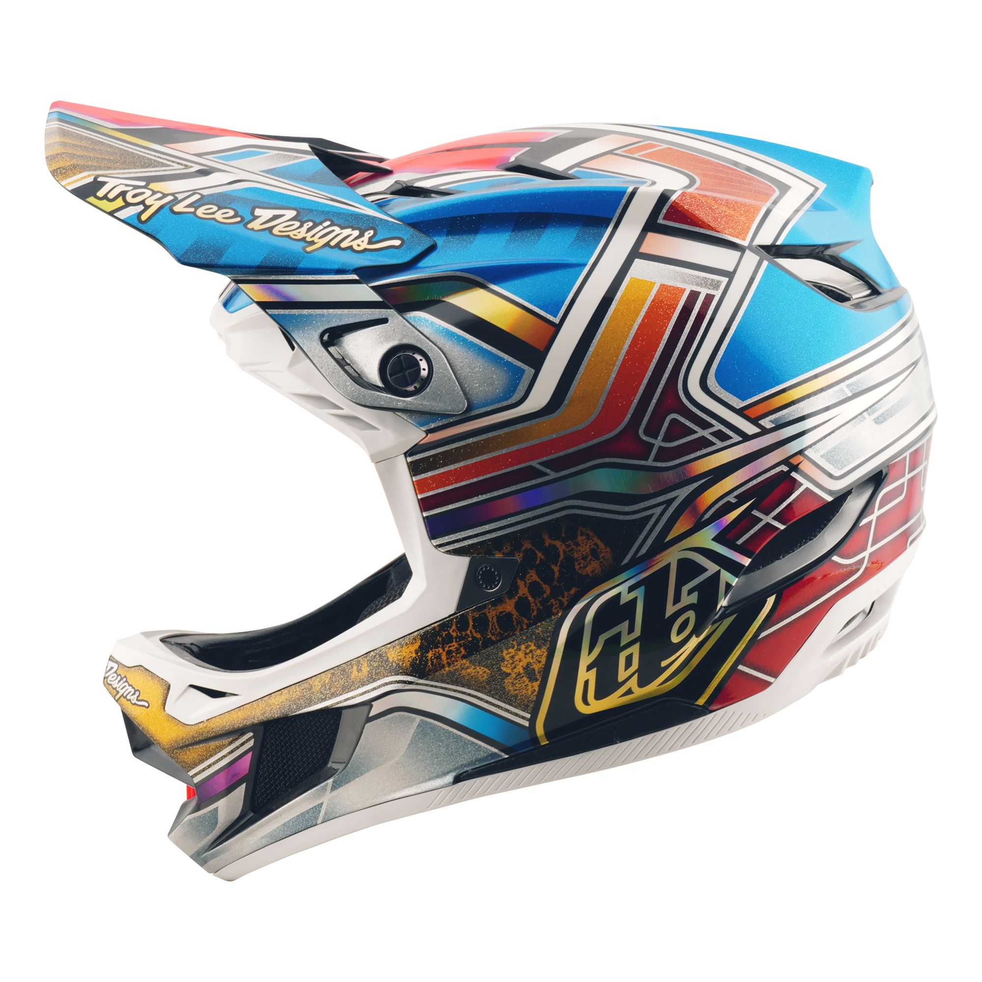TLD HELMA D4 CARBON LOWRIDER BLUE (13996801) 2XL