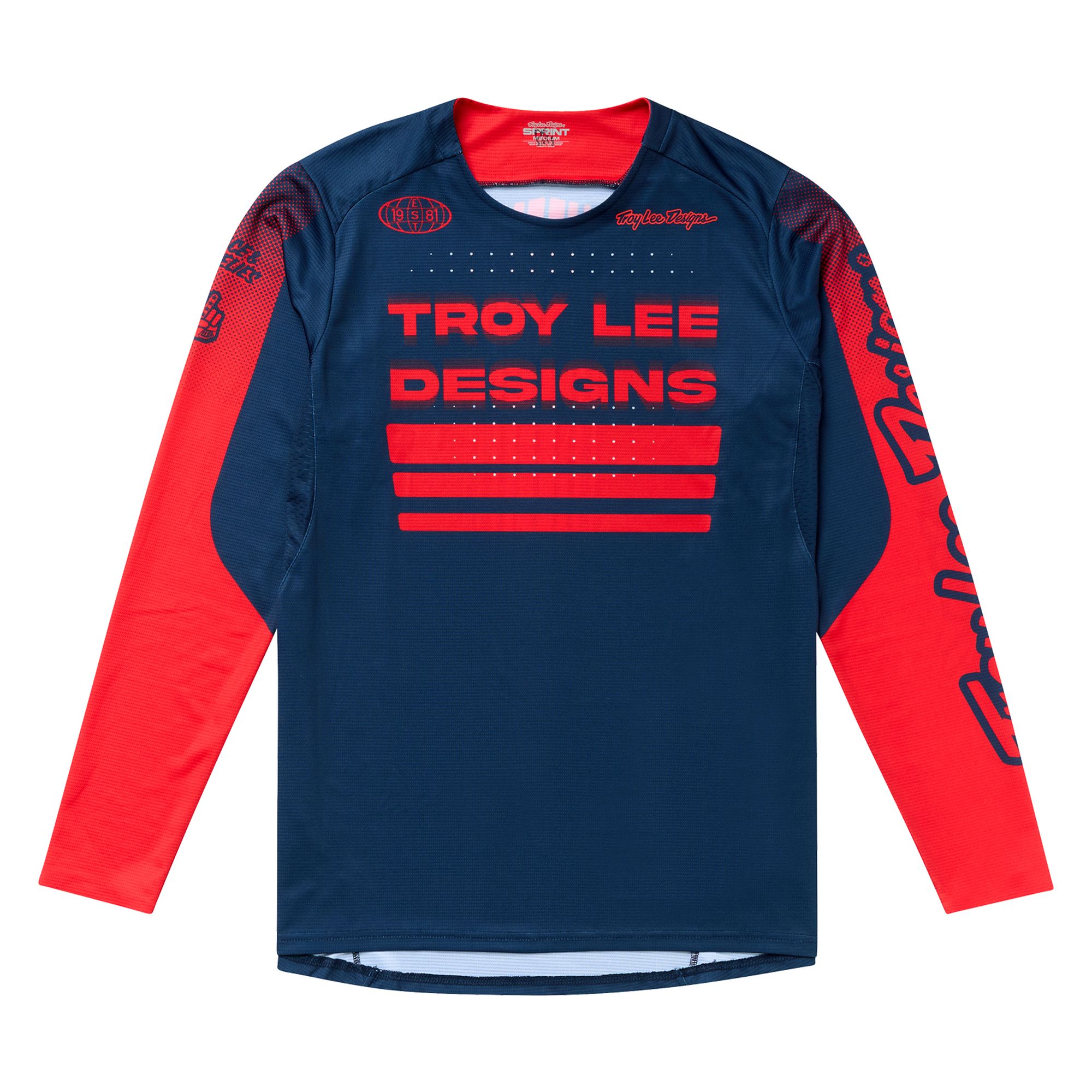 TLD DRES S DLOUHÝM RUKÁVEM SPRINT SEGMENT MIDNIGHT (32377300) 2XL
