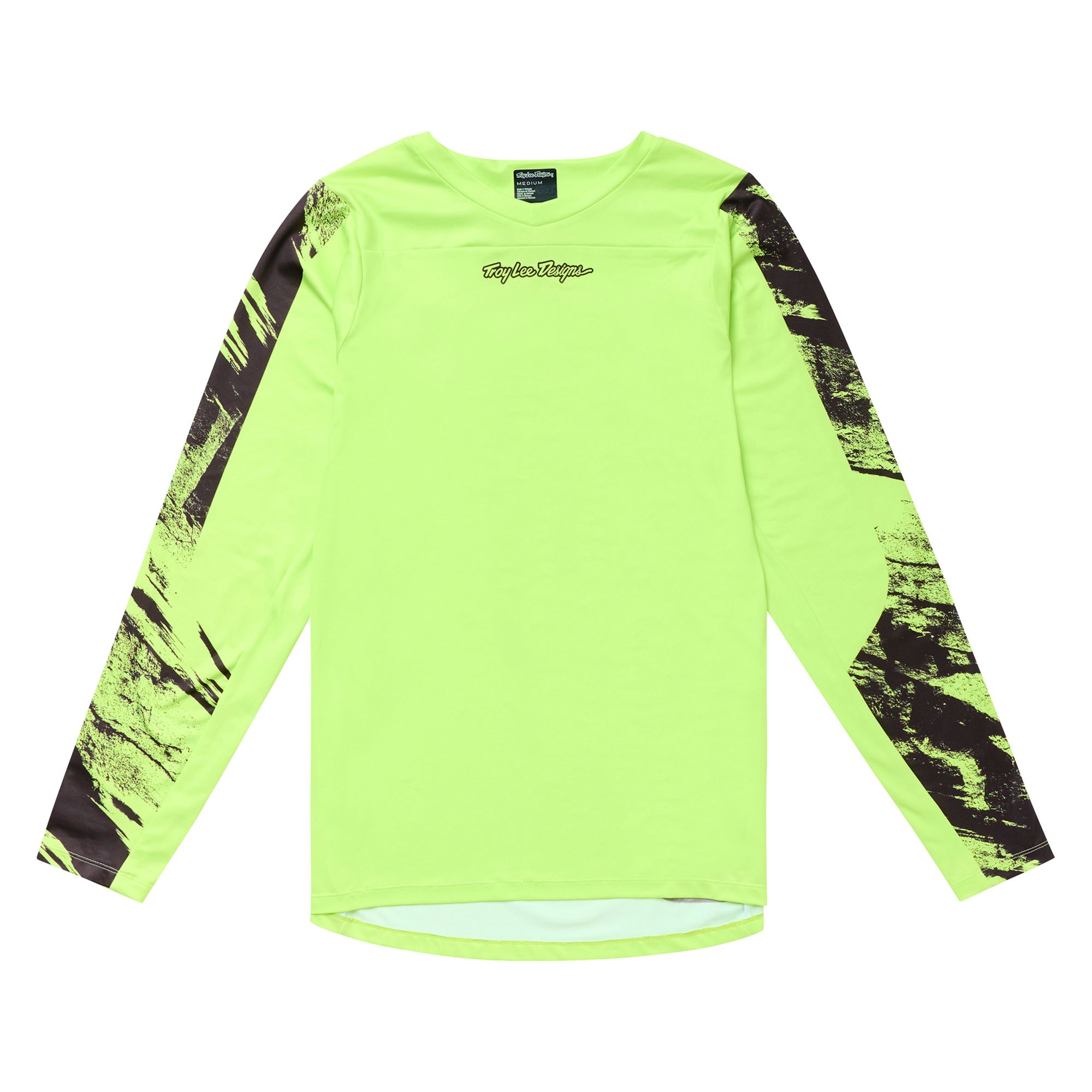 TLD DRES S DLOUHÝM RUKÁVEM SKYLINE CHILL ROCKSLIDE GLO YELLOW (35386900) M