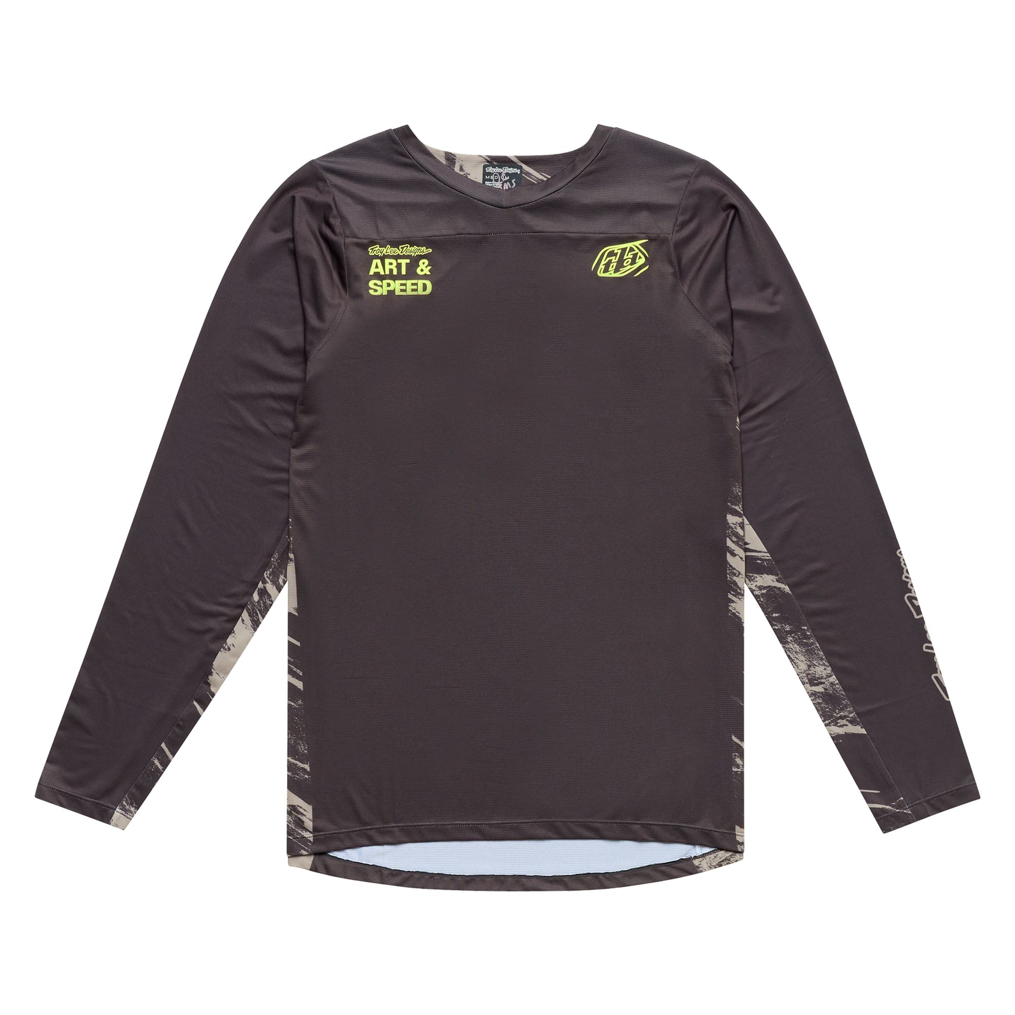 TLD DRES S DLOUHÝM RUKÁVEM SKYLINE ELEMENTAL DARK EARTH (34187900) 2XL