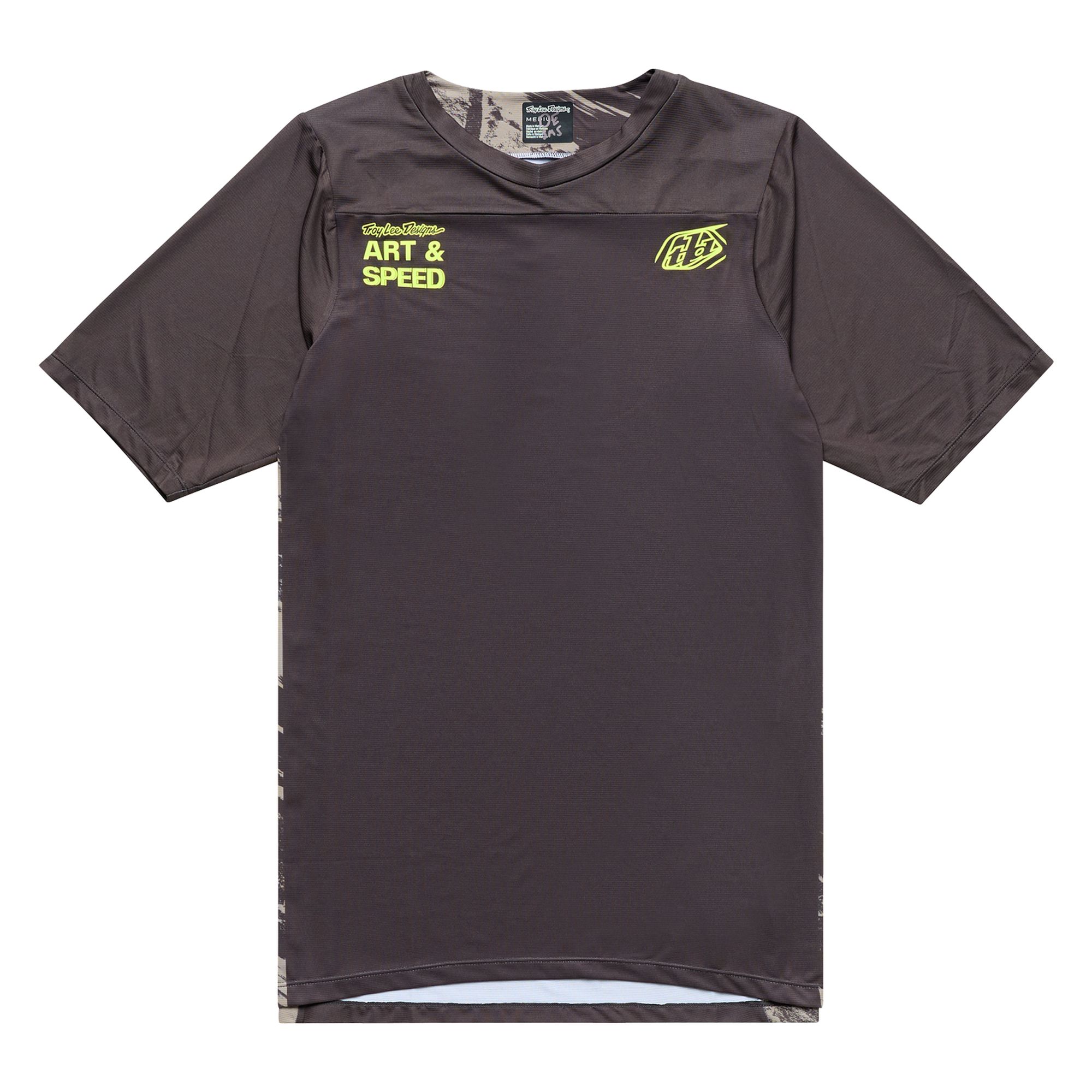 TLD DRES S KRÁTKÝM RUKÁVEM SKYLINE ELEMENTAL DARK EARTH (31987900) L