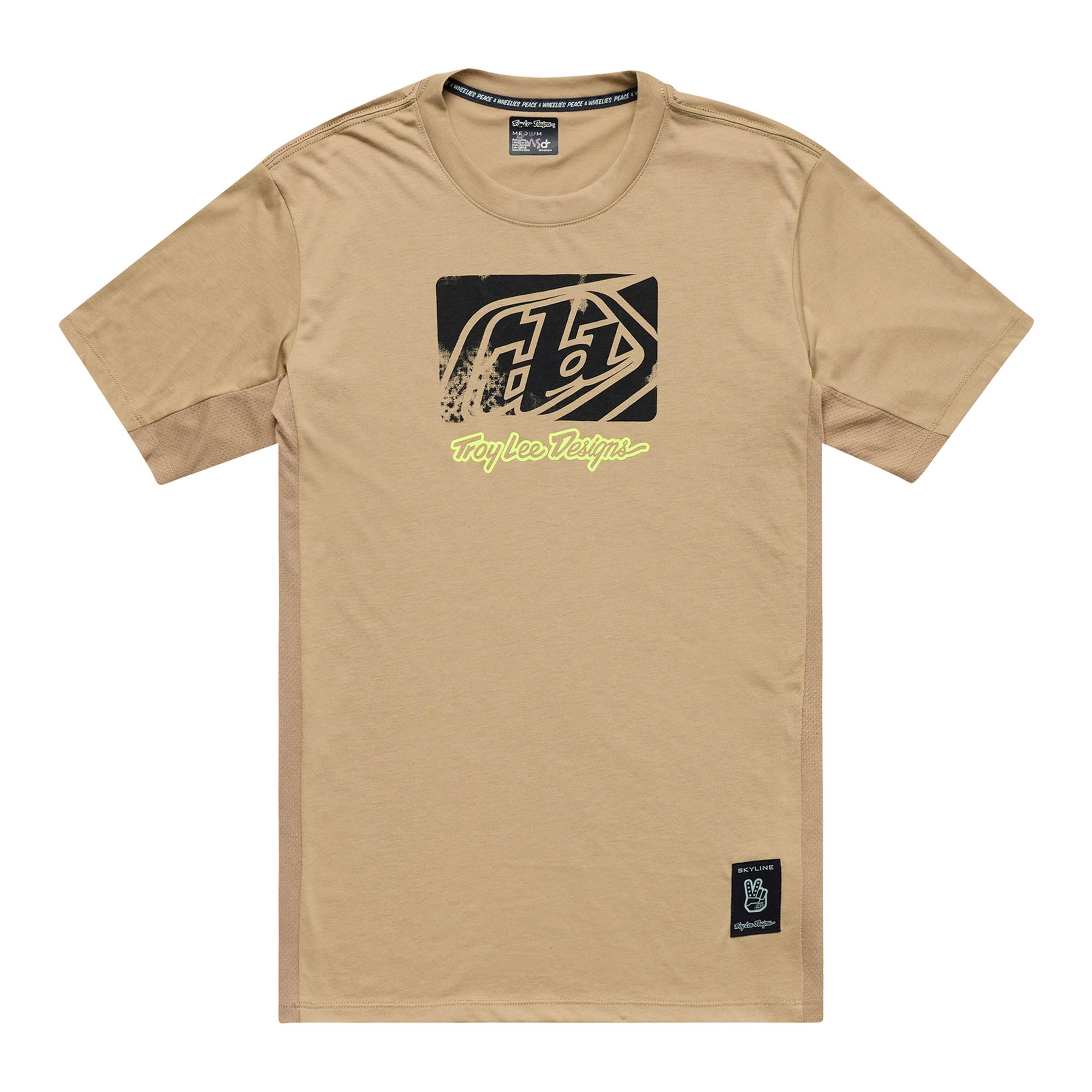 TLD DRES S KRÁTKÝM RUKÁVEM SKYLINE RIDE TEE SCRUBBED TIMBER (38287000) S