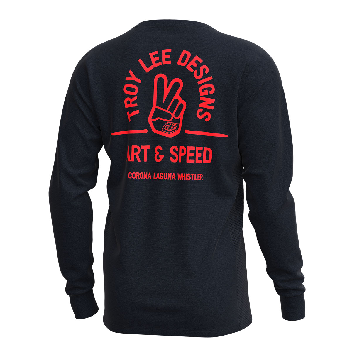 TLD DRES S DLOUHÝM RUKÁVEM SKYLINE RIDE TEE LOCALS MIDNIGHT (38387100) XL