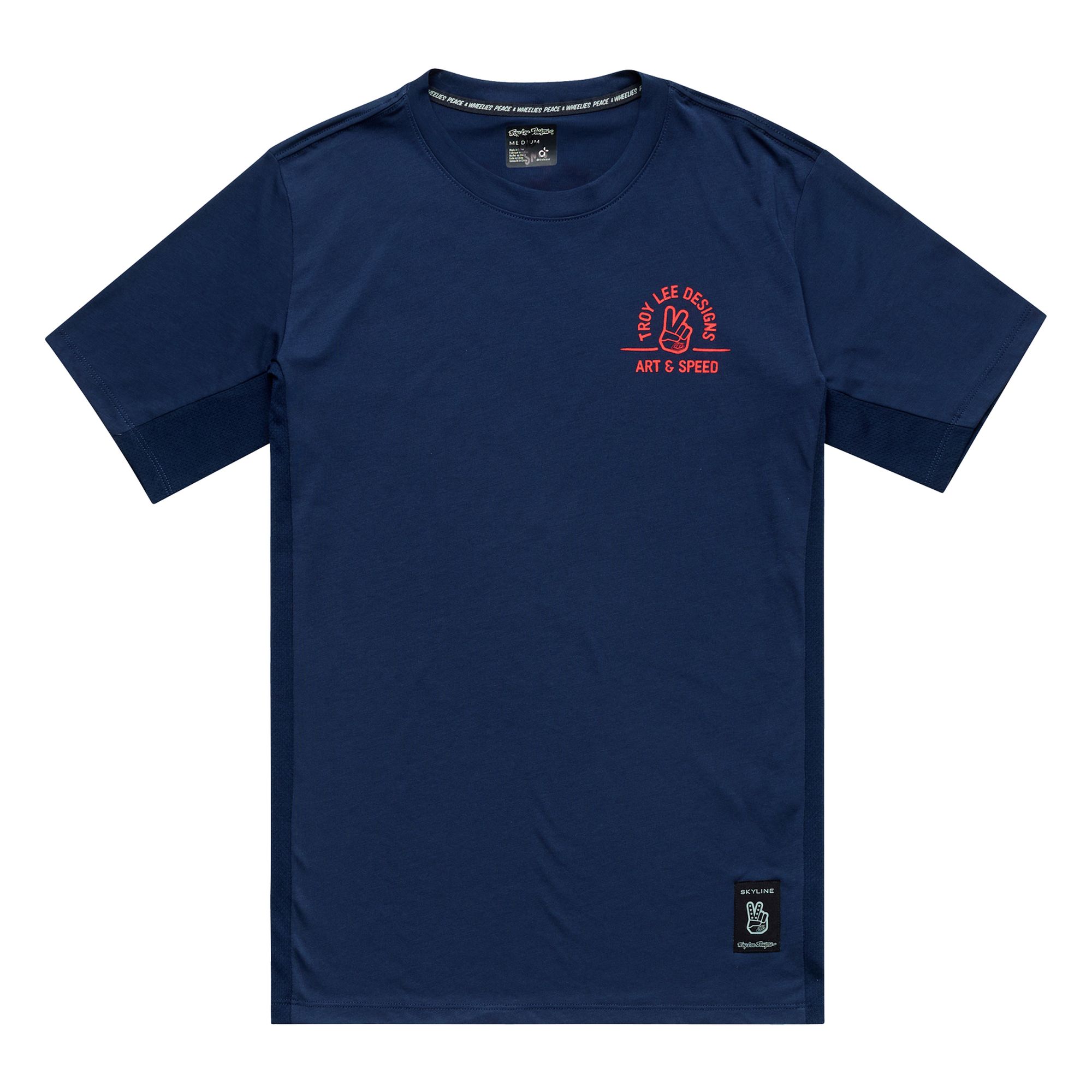 TLD DRES S KRÁTKÝM RUKÁVEM SKYLINE RIDE TEE LOCALS MIDNIGHT (38287100) S