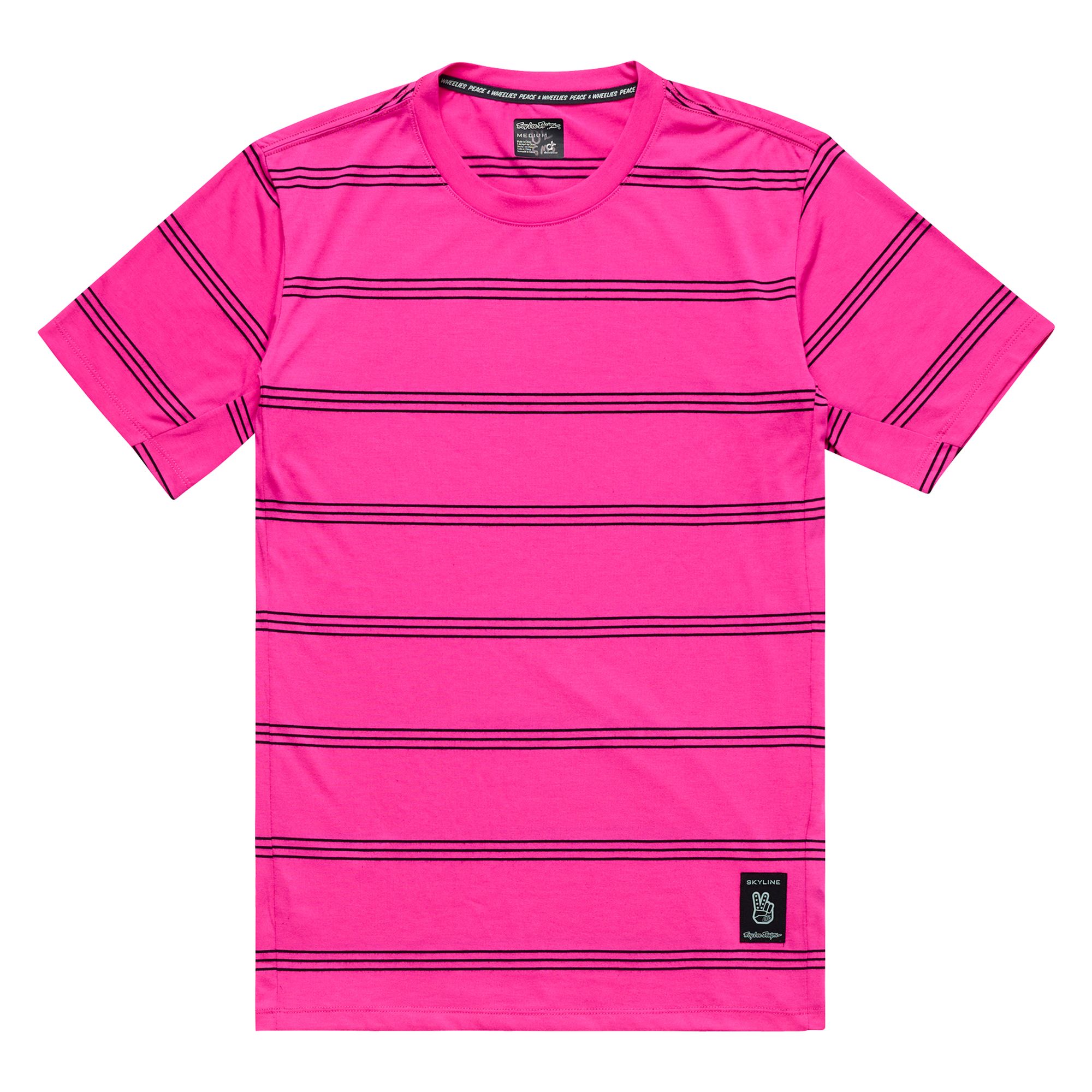TLD DRES S KRÁTKÝM RUKÁVEM SKYLINE RIDE TEE WASHED OUT PARTY PINK (38214501) M