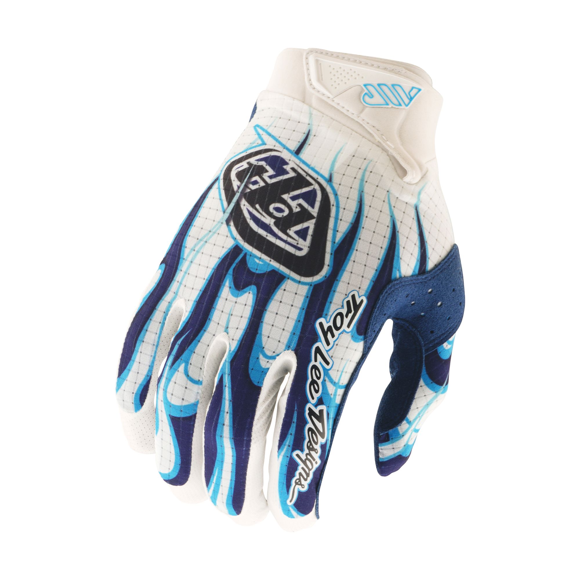 TLD RUKAVICE AIR TORCHED WHITE / BLUE (44621202) 2XL