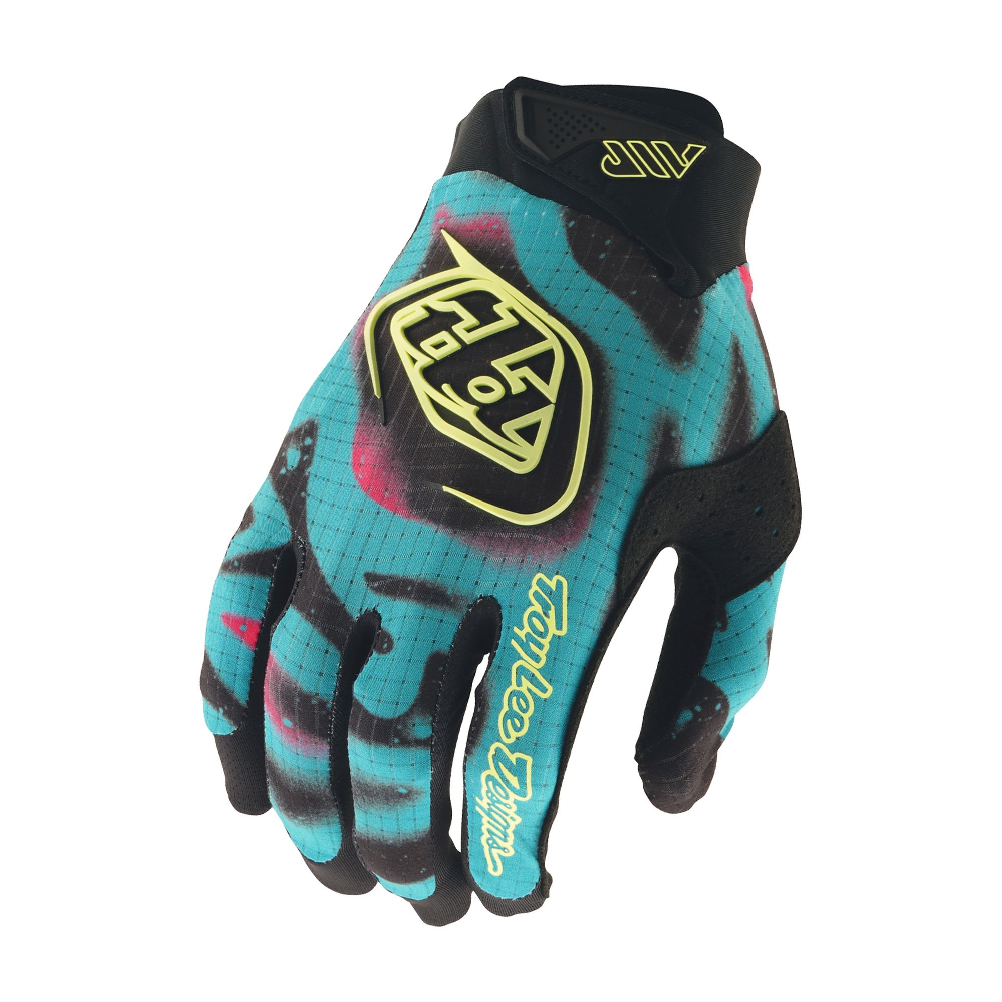 TLD RUKAVICE AIR MEMBRANE BLACK / GLO YELLOW (44677001) L