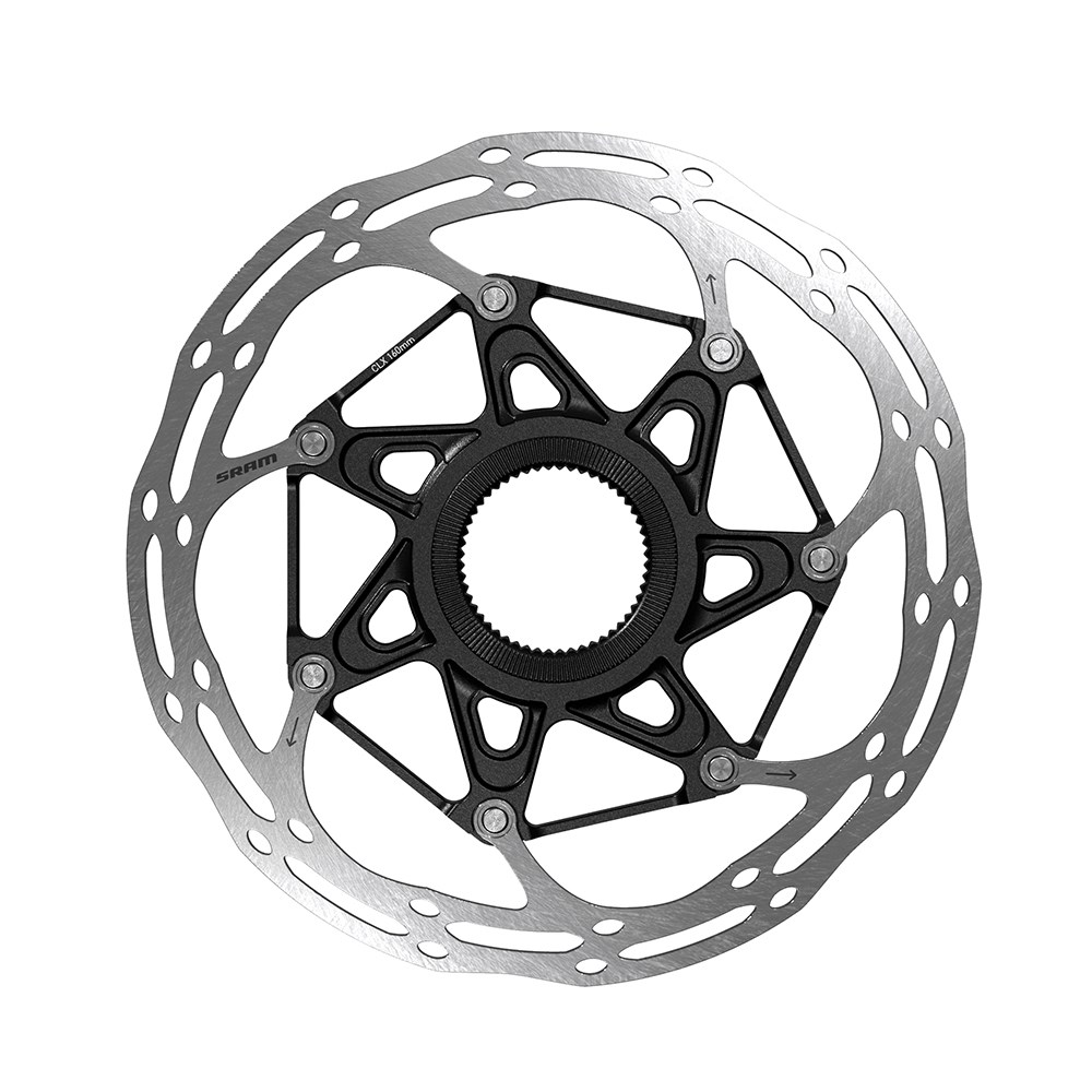 00.5018.037.035 - SRAM ROTOR CNTRLN 2P CL 160MM BLK ROUNDED LR
