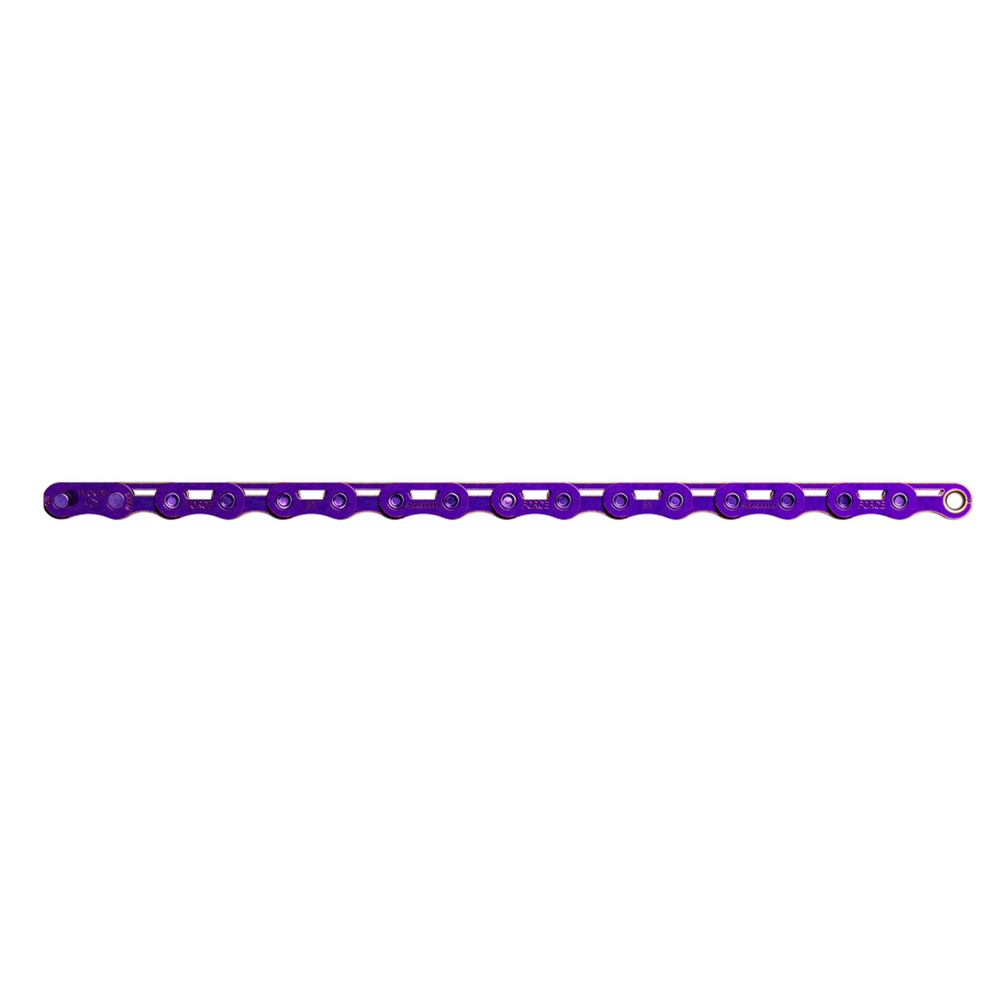 00.2518.072.012 - SRAM AM CN FORCE E1 PURPLE 114LI W/PWR.LCK1PC