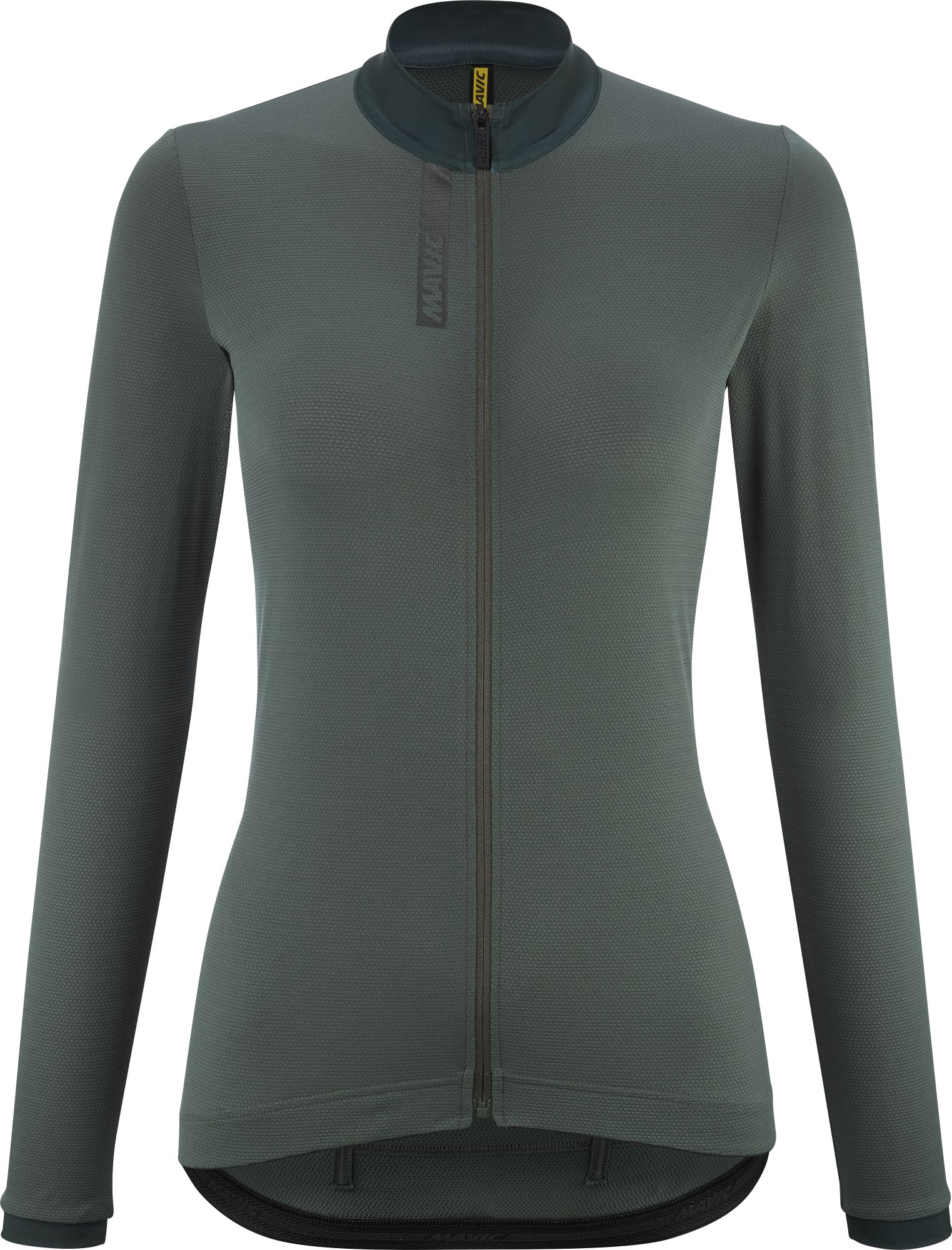 MAVIC DÁMSKÝ DRES S DLOUHÝM RUKÁVEM AKSIUM CHRISTMAS GREEN  XS