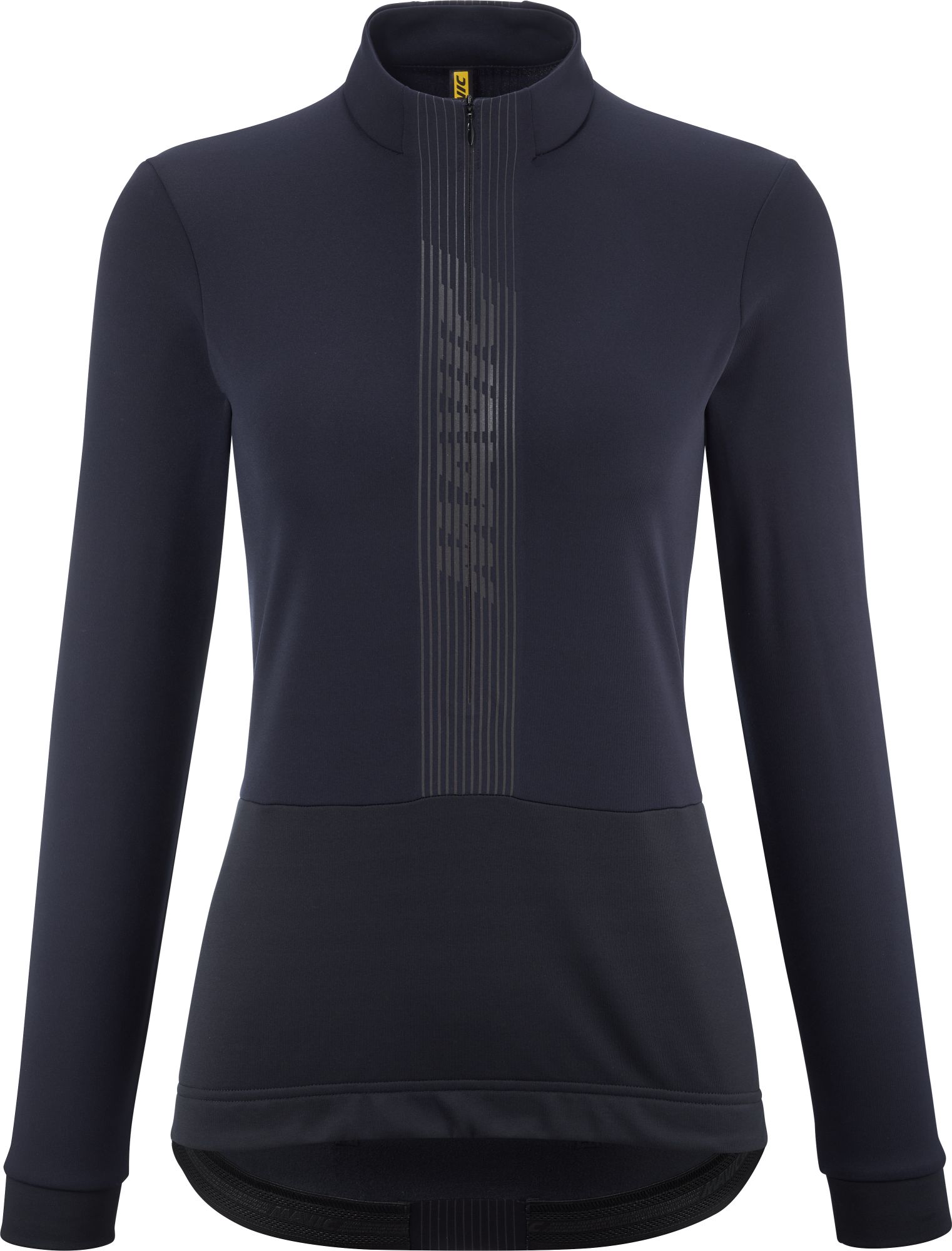 MAVIC DÁMSKÝ DRES S DLOUHÝM RUKÁVEM KSYRIUM THERMO DEEP BLUE BLACK  S