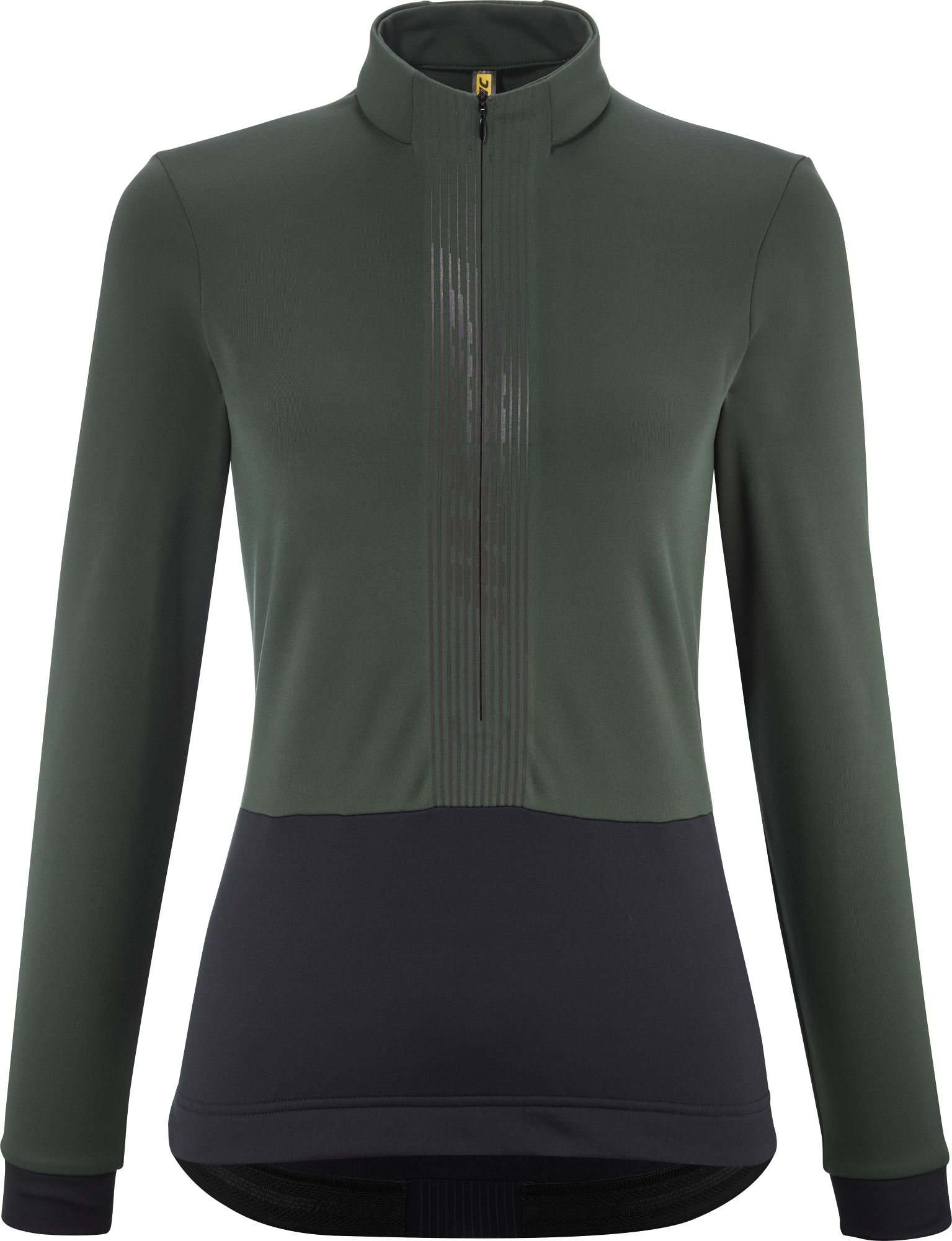 MAVIC DÁMSKÝ DRES S DLOUHÝM RUKÁVEM KSYRIUM THERMO CHRISTMAS GREEN  XL