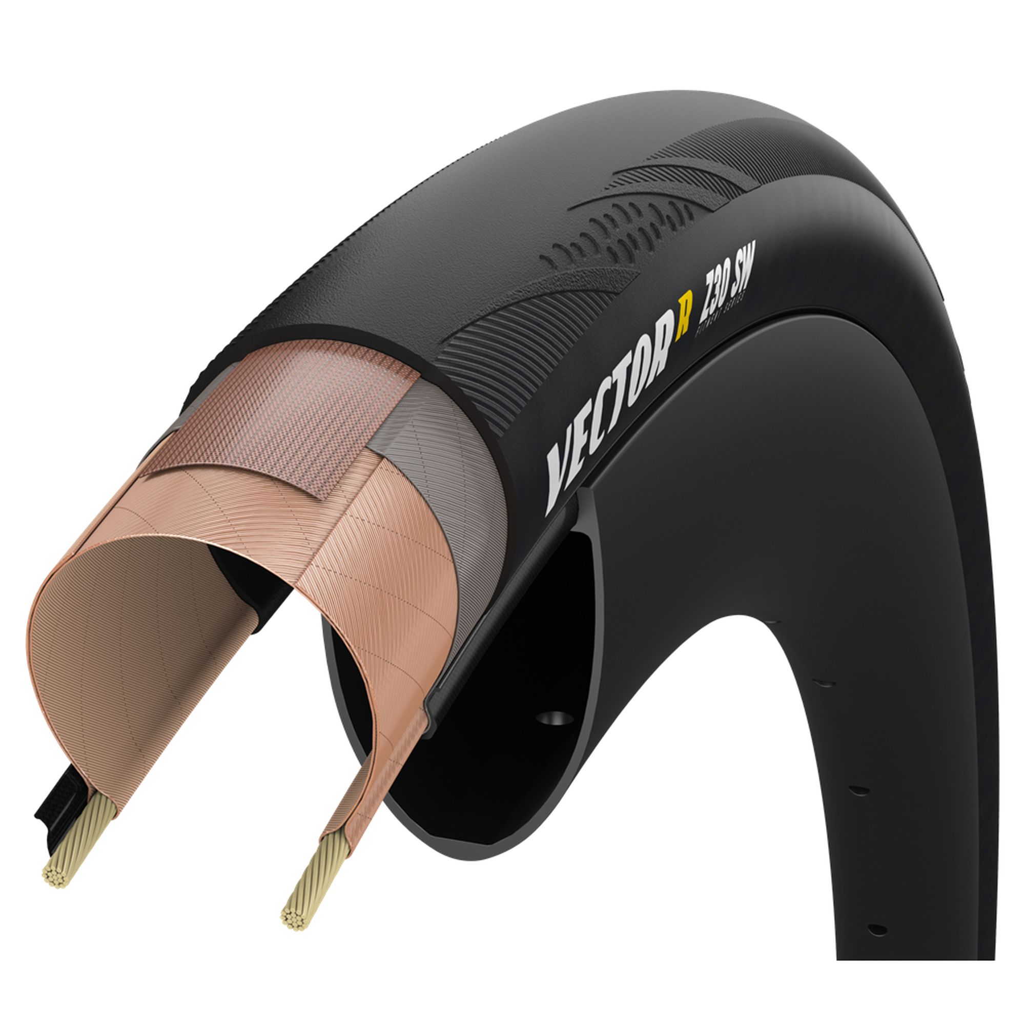 00.1918.750.003 - SRAM ZI AM TI GY VectorR Z35 SW TBLS 700X35 A1