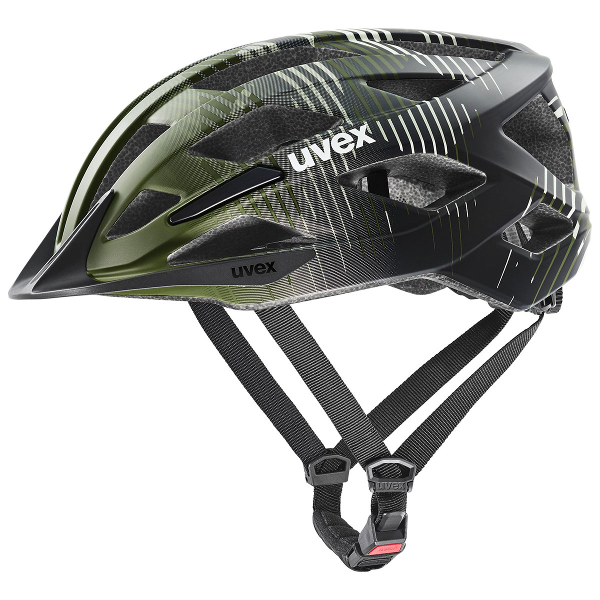 UVEX HELMA AIR WING 2 CC DARK OLIVE-BLACK MATT  50-54
