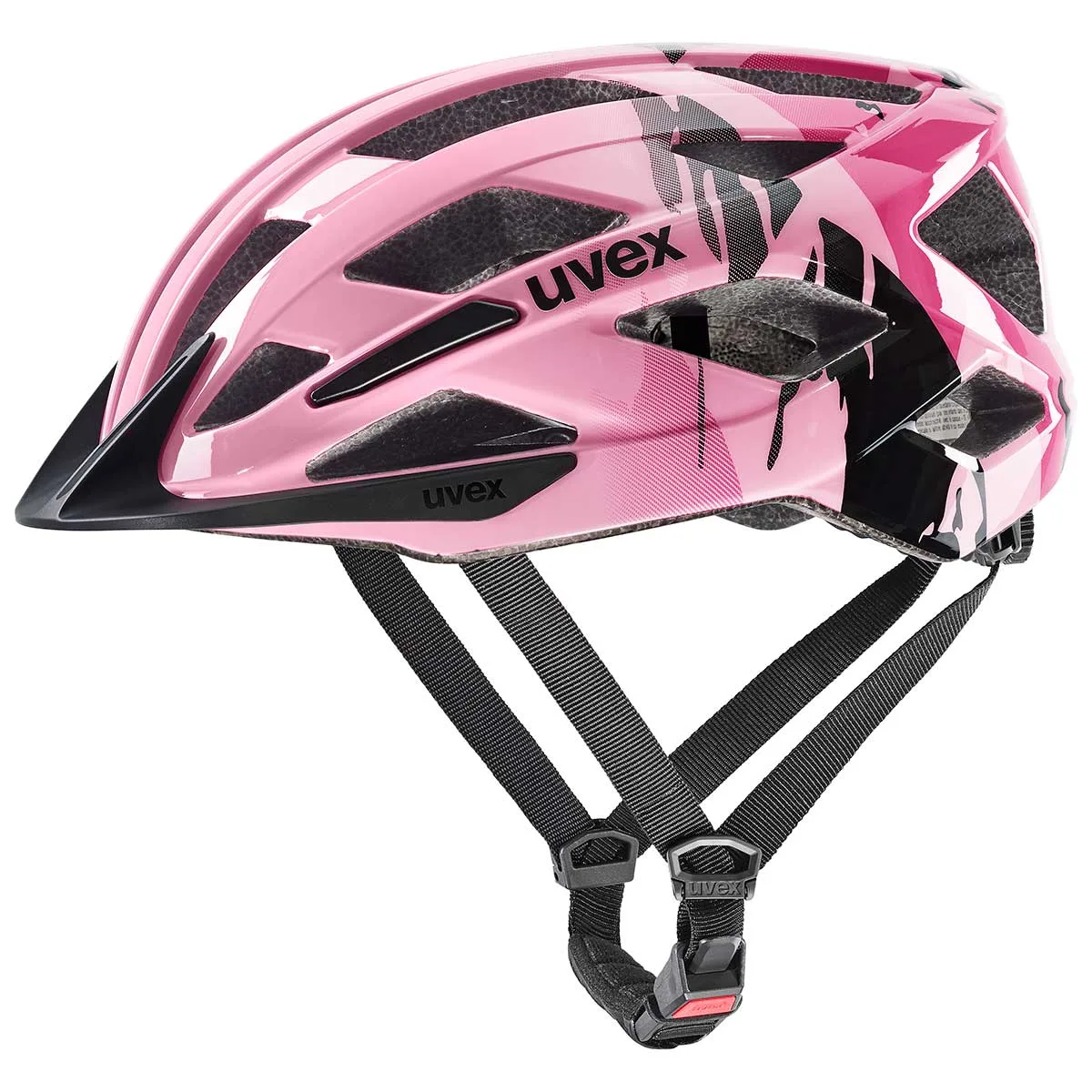 UVEX HELMA AIR WING 2 STRAWBERRY - BLACK  52-57