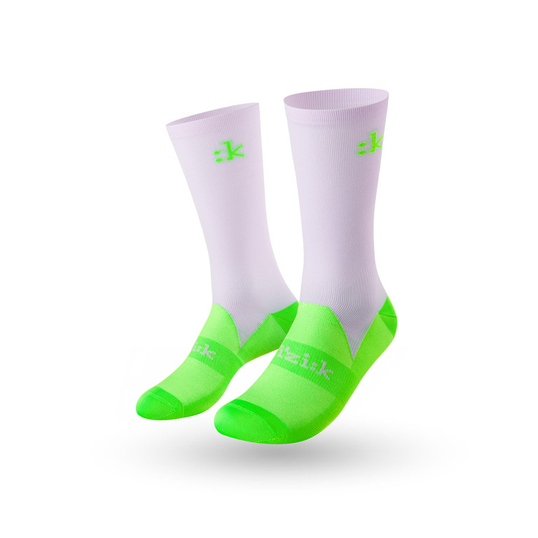 FIZIK PONOŽKY PERFORMANCE LILIAC/NEON GREEN  L