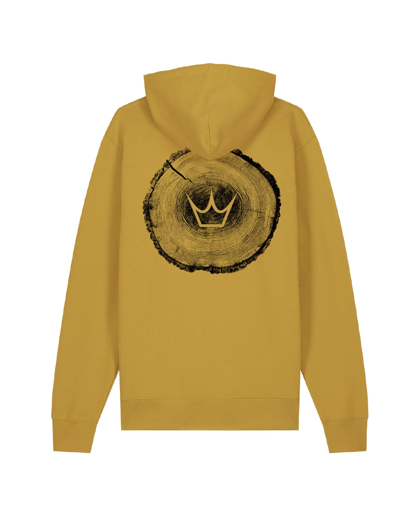 PEATY'S PUBWEAR MIKINA S KAPUCÍ TRAIL BUILD CREW / OCHRE  M