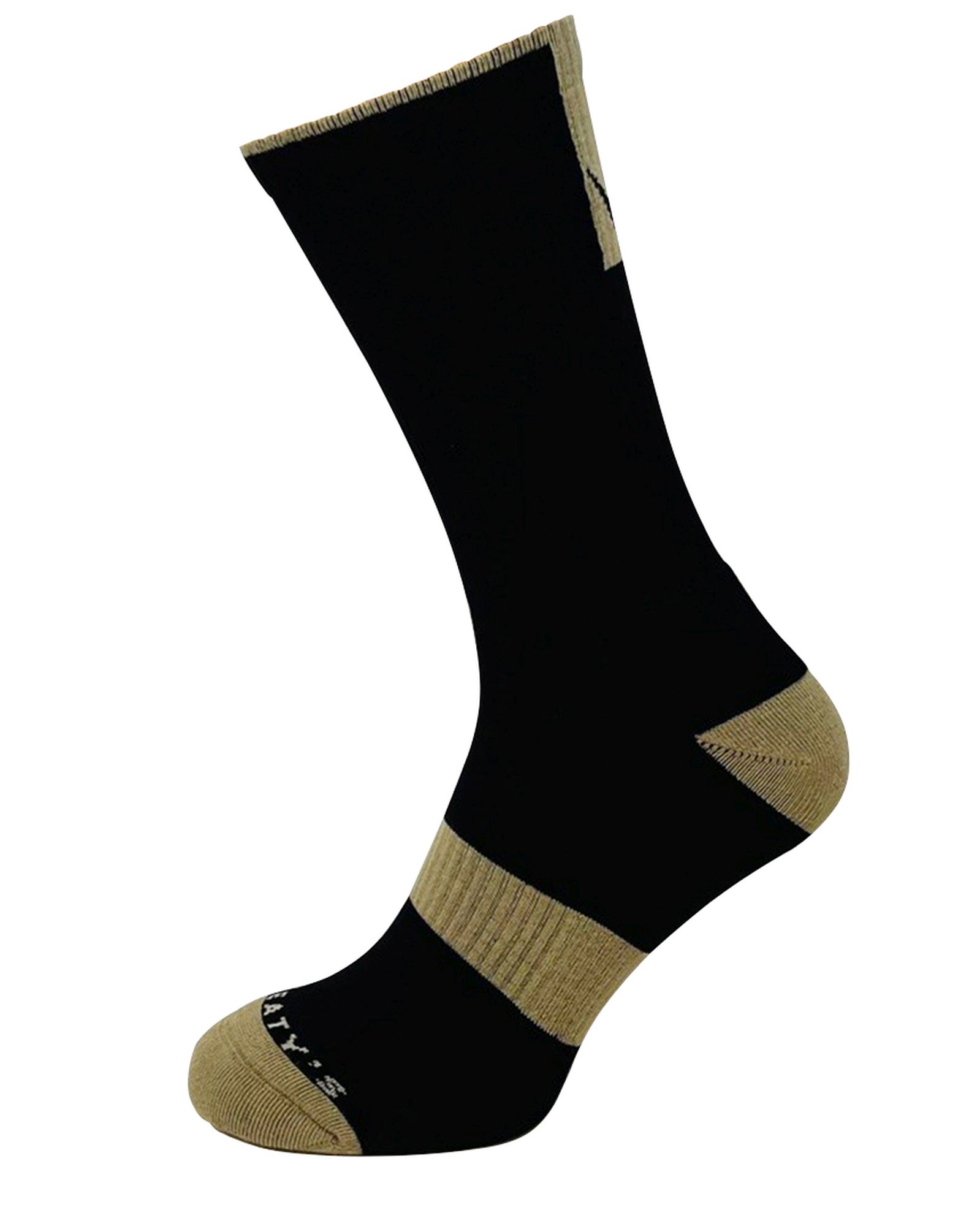 PEATY'S PONOŽKY SHREDSOCKS BLOCK BLACK / BROWN 